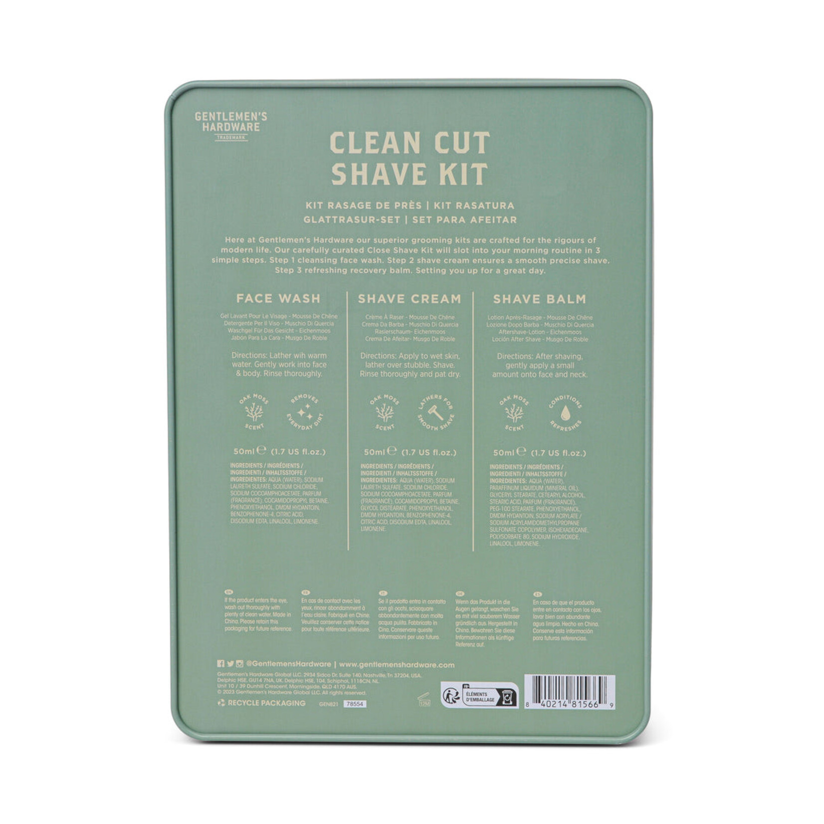 Clean Cut Shave Kit