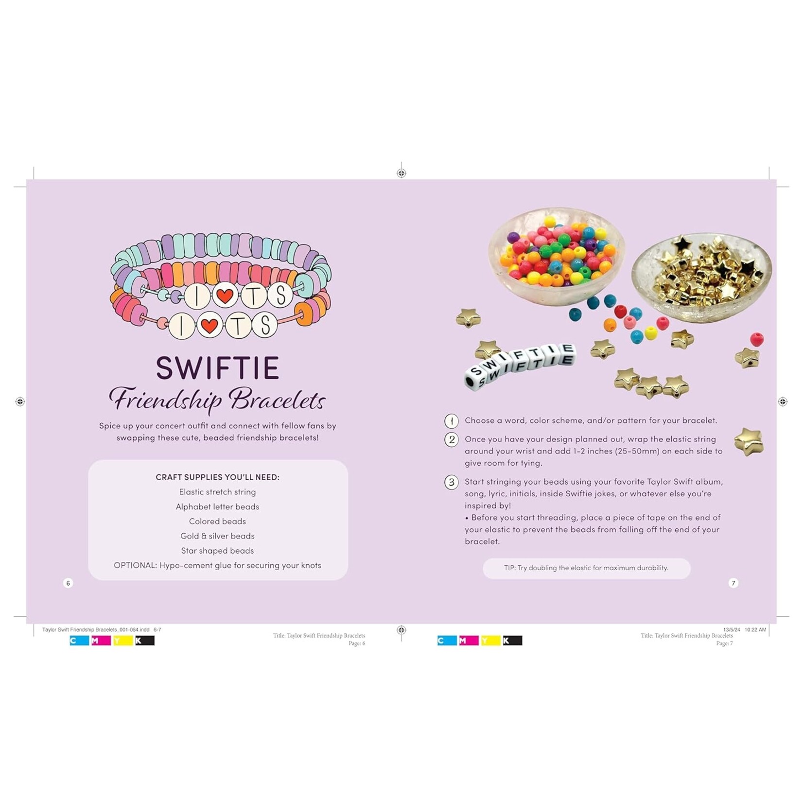 Unofficial Taylor Swift Friendship Bracelet Kit