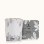 Thymes Frasier Fir Statement Candle in Silver