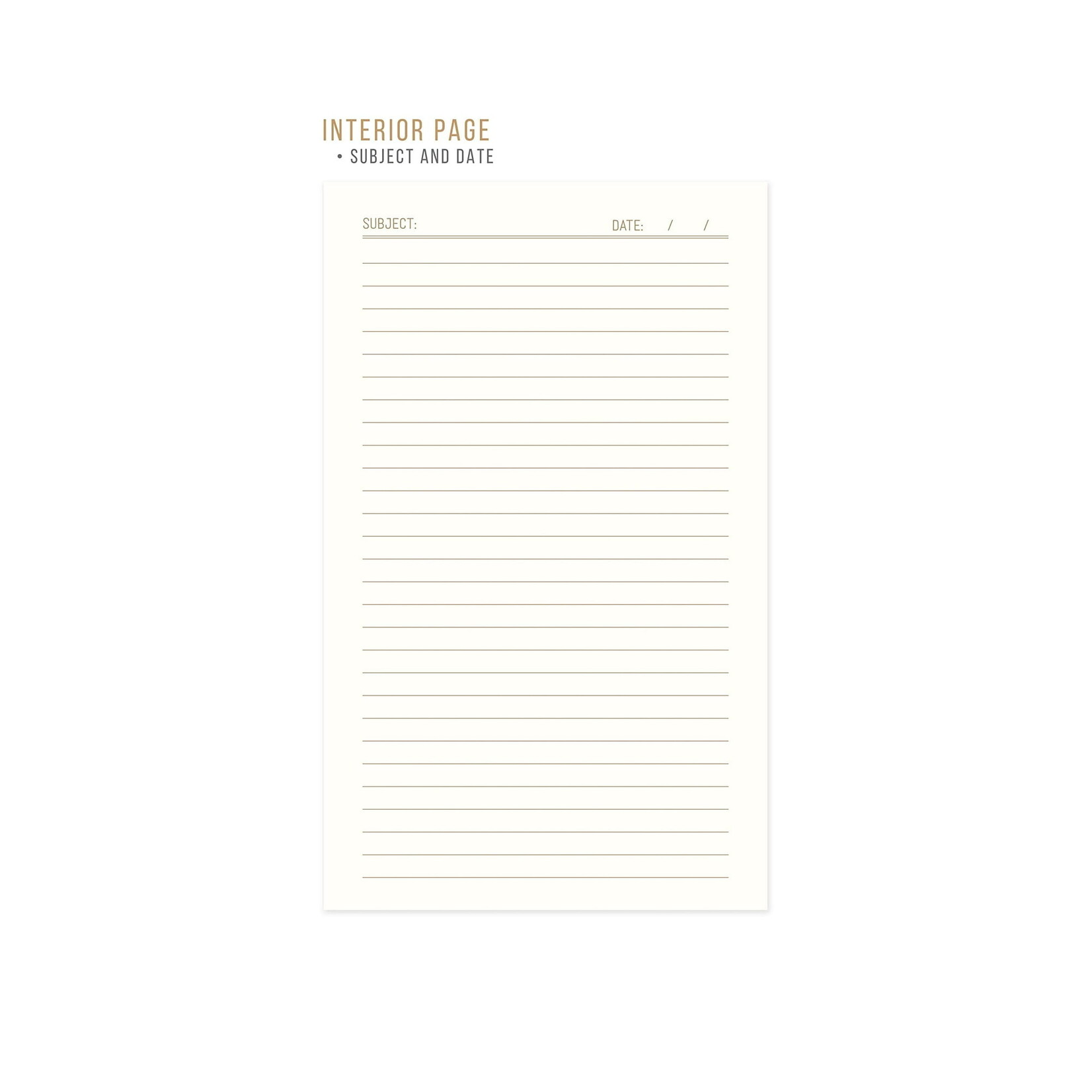 Faces Journal in Blush Pink