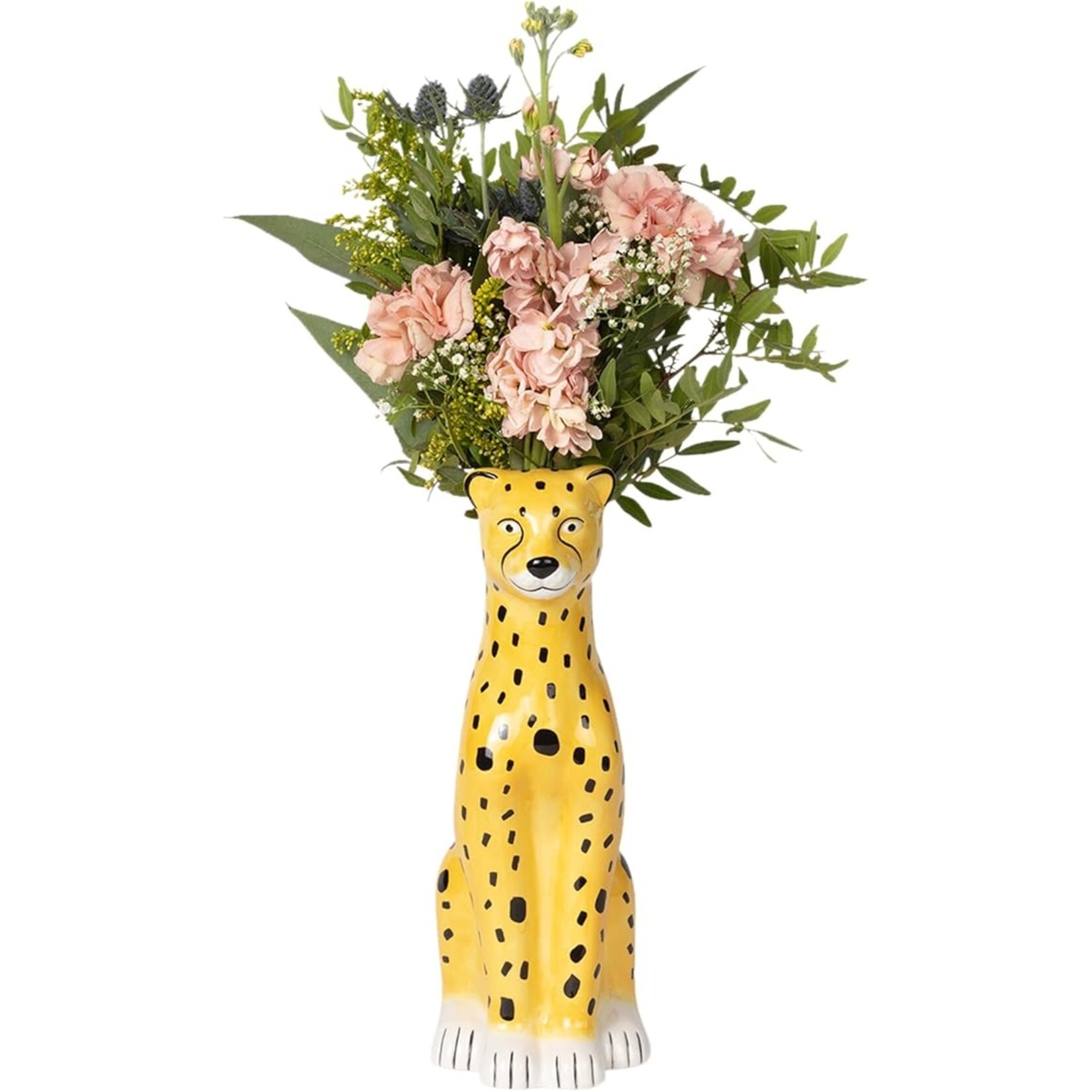doiy Cheetah Vase