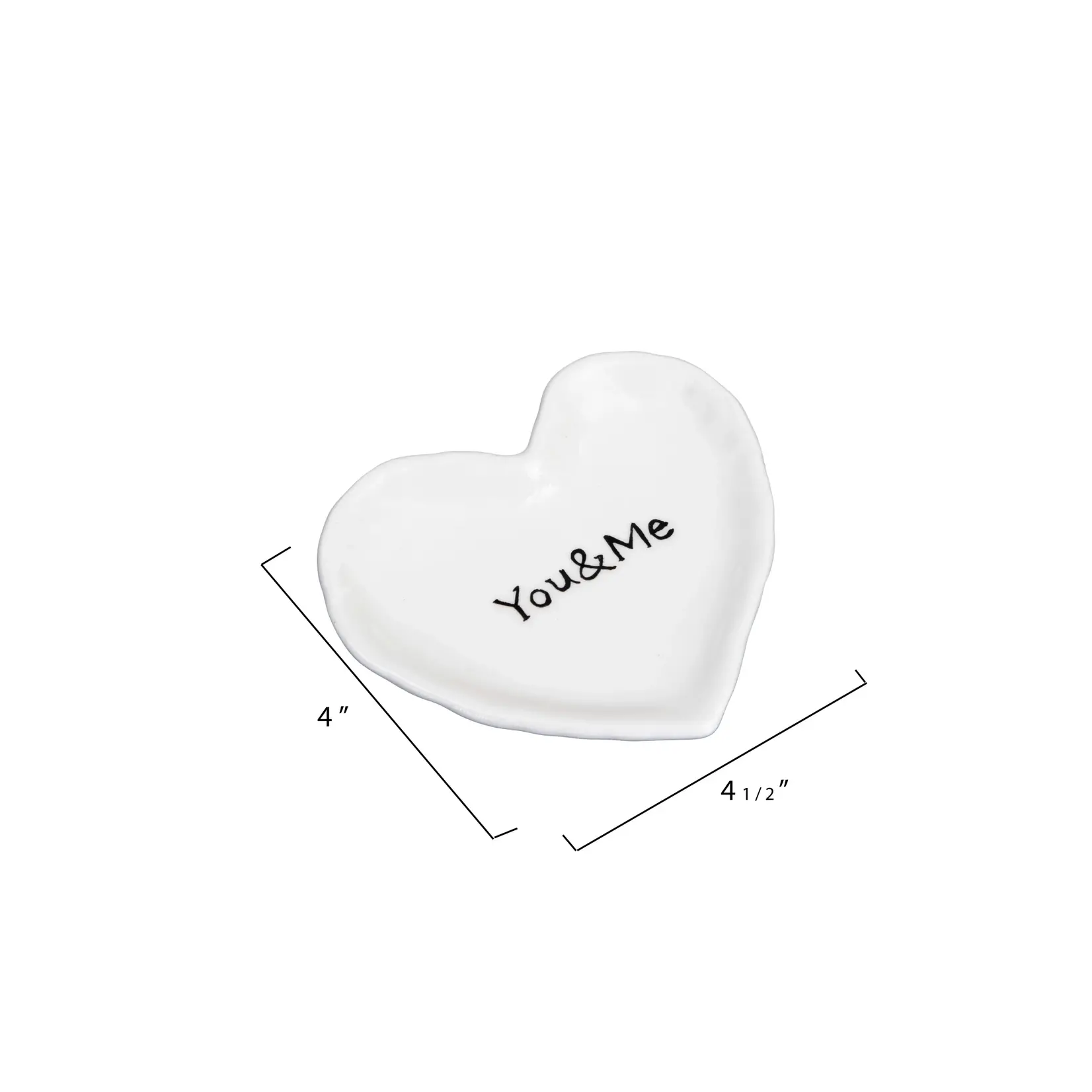 You & Me Heart Dish