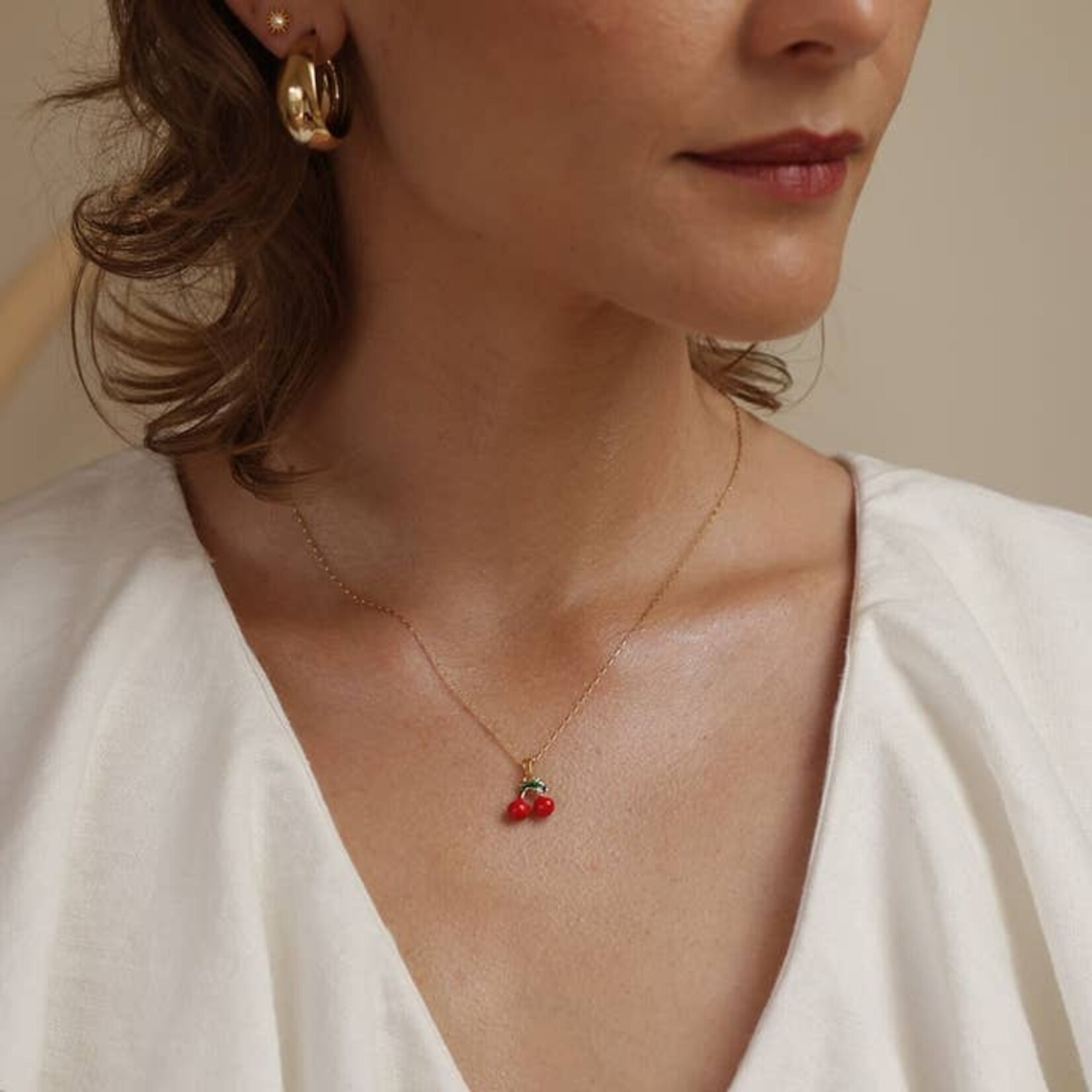 A Mano Cherry Necklace