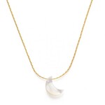 Mother of Pearl Moon Necklace