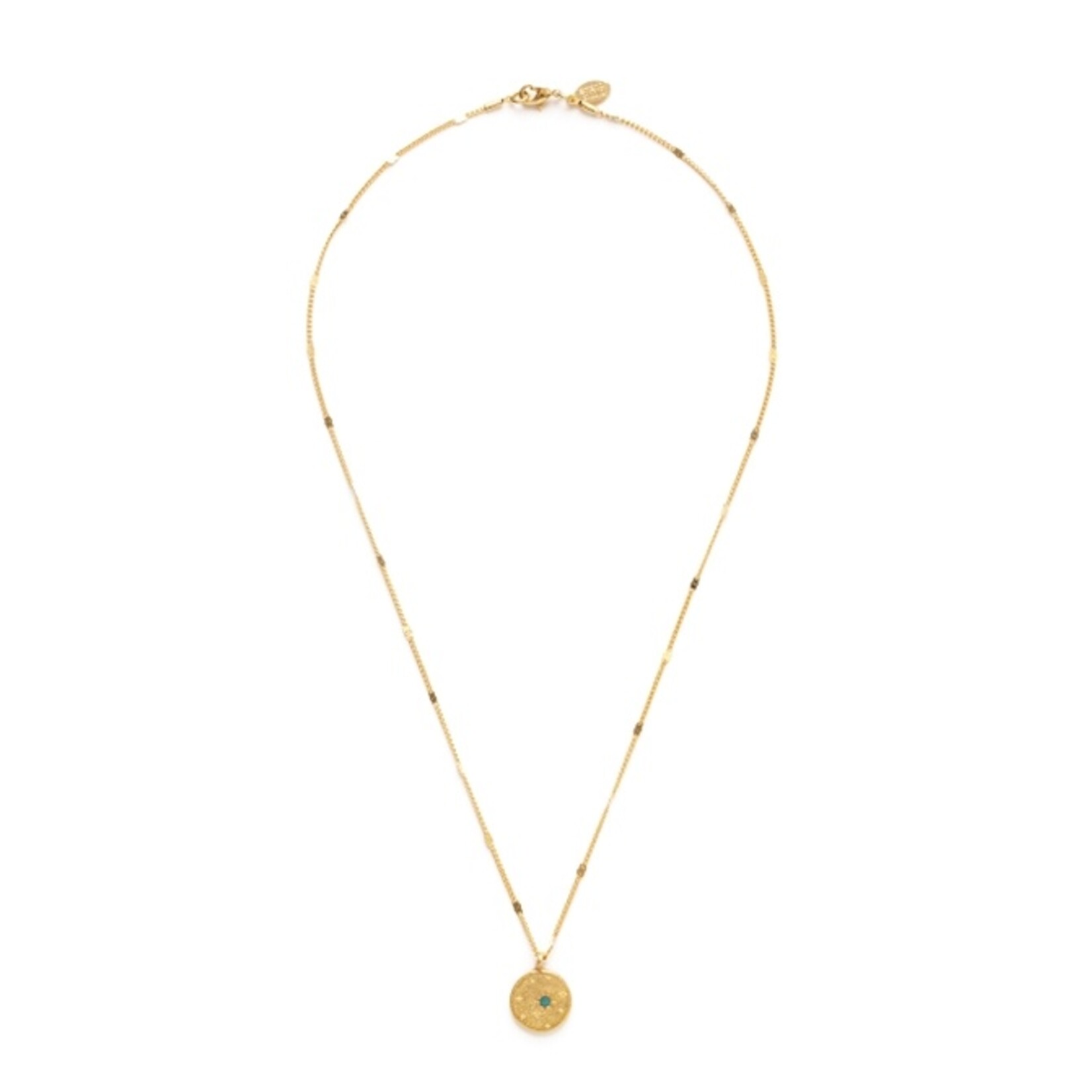 A Mano Turquoise Estrella Necklace