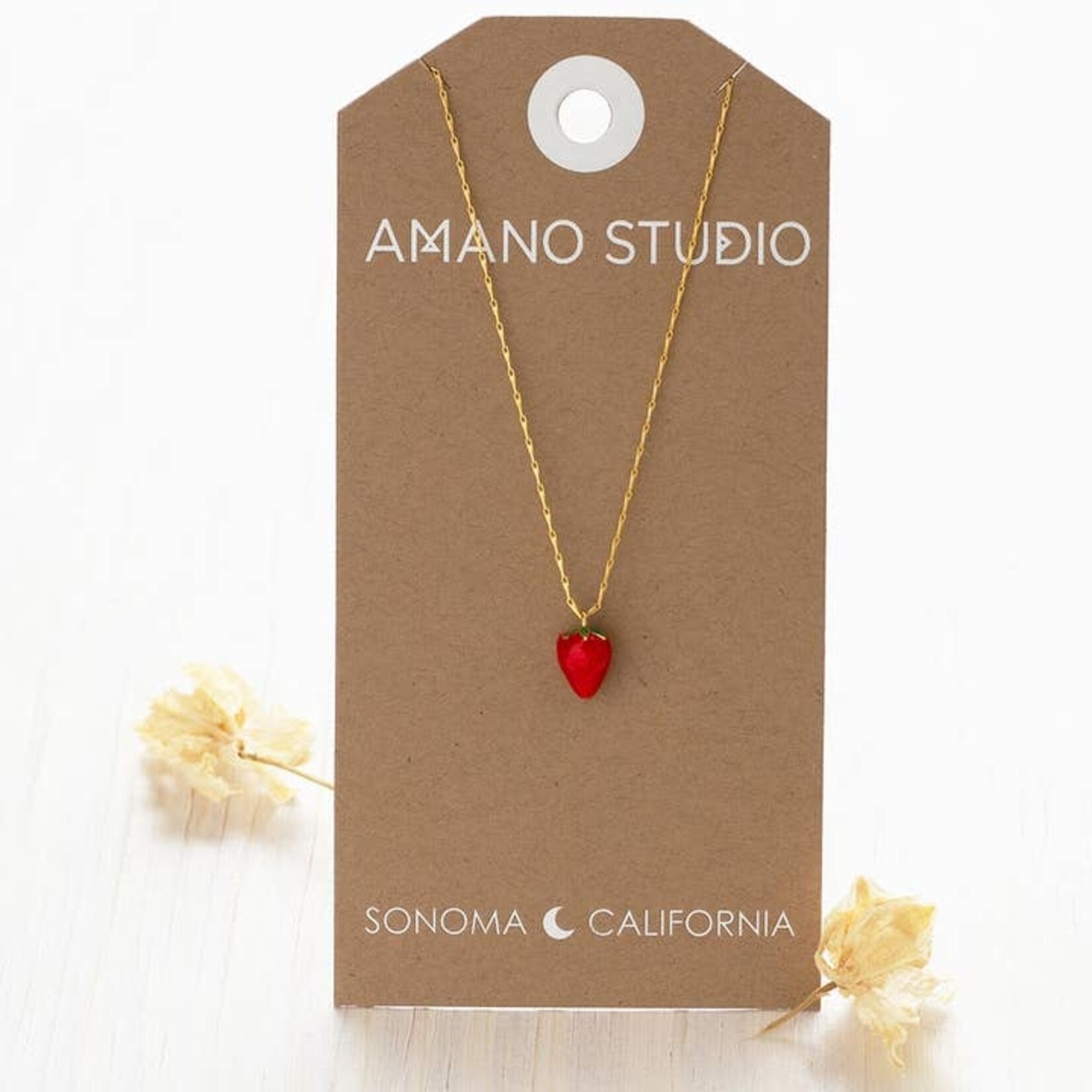 Strawberry Necklace