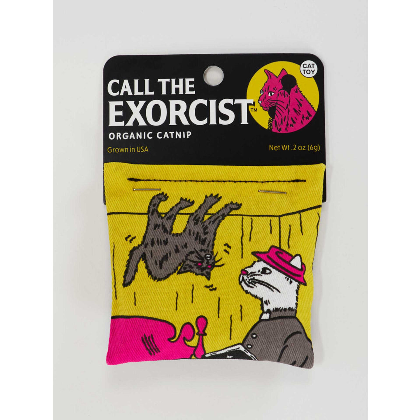 Blue Q Call the Exorcist Cat Nip Toy