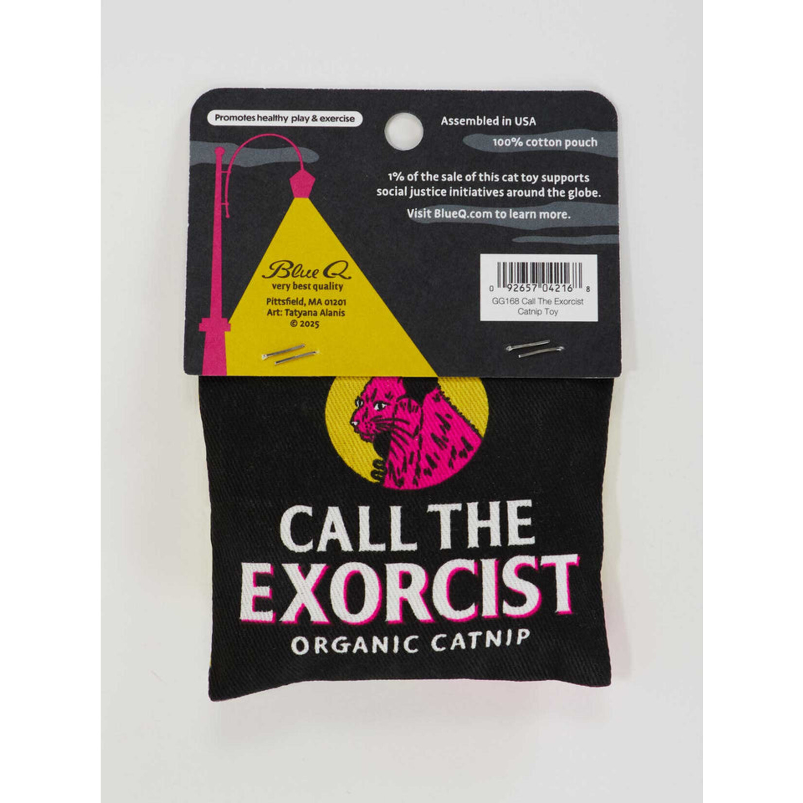 Blue Q Call the Exorcist Cat Nip Toy