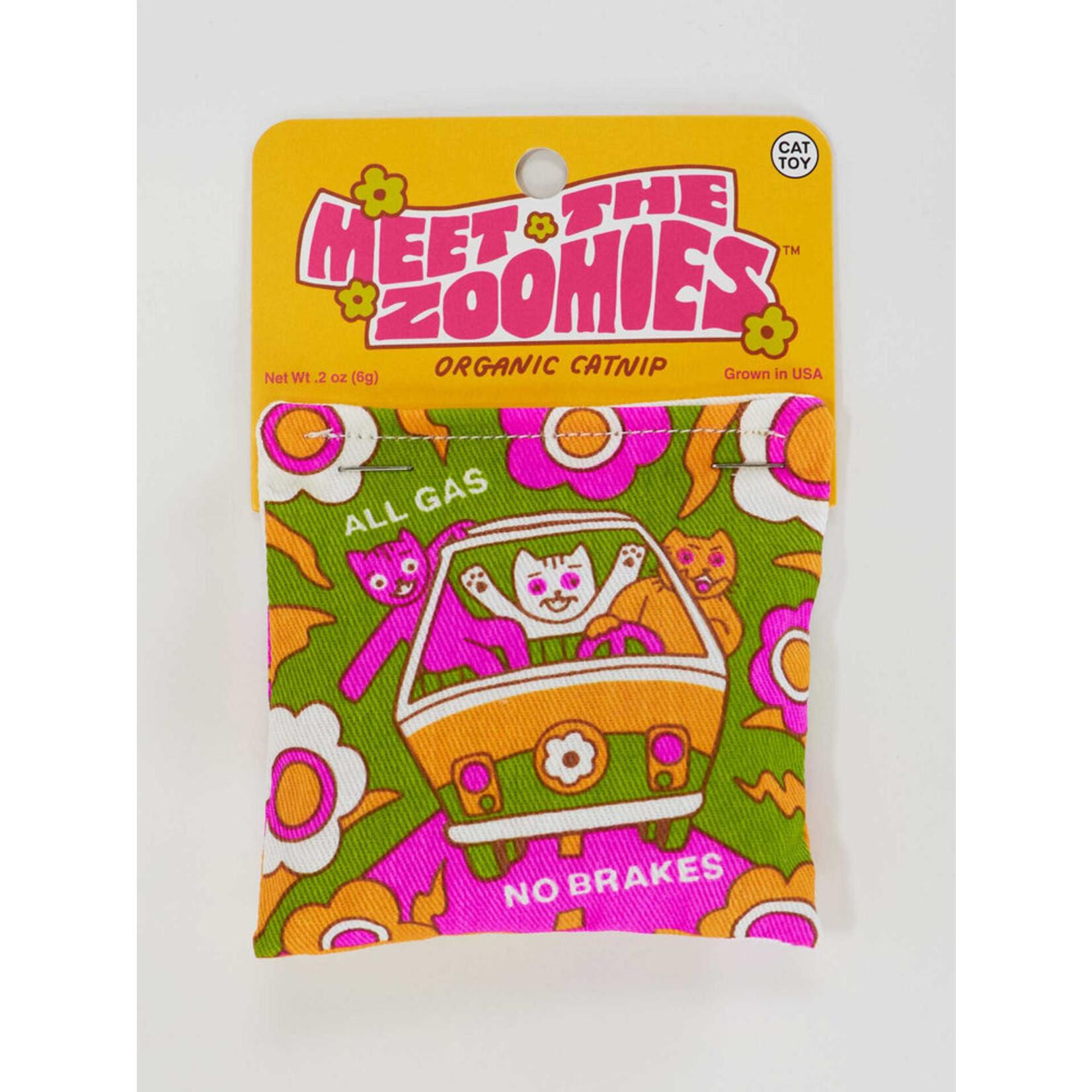 Blue Q Meet the Zoomies Cat Nip Toy