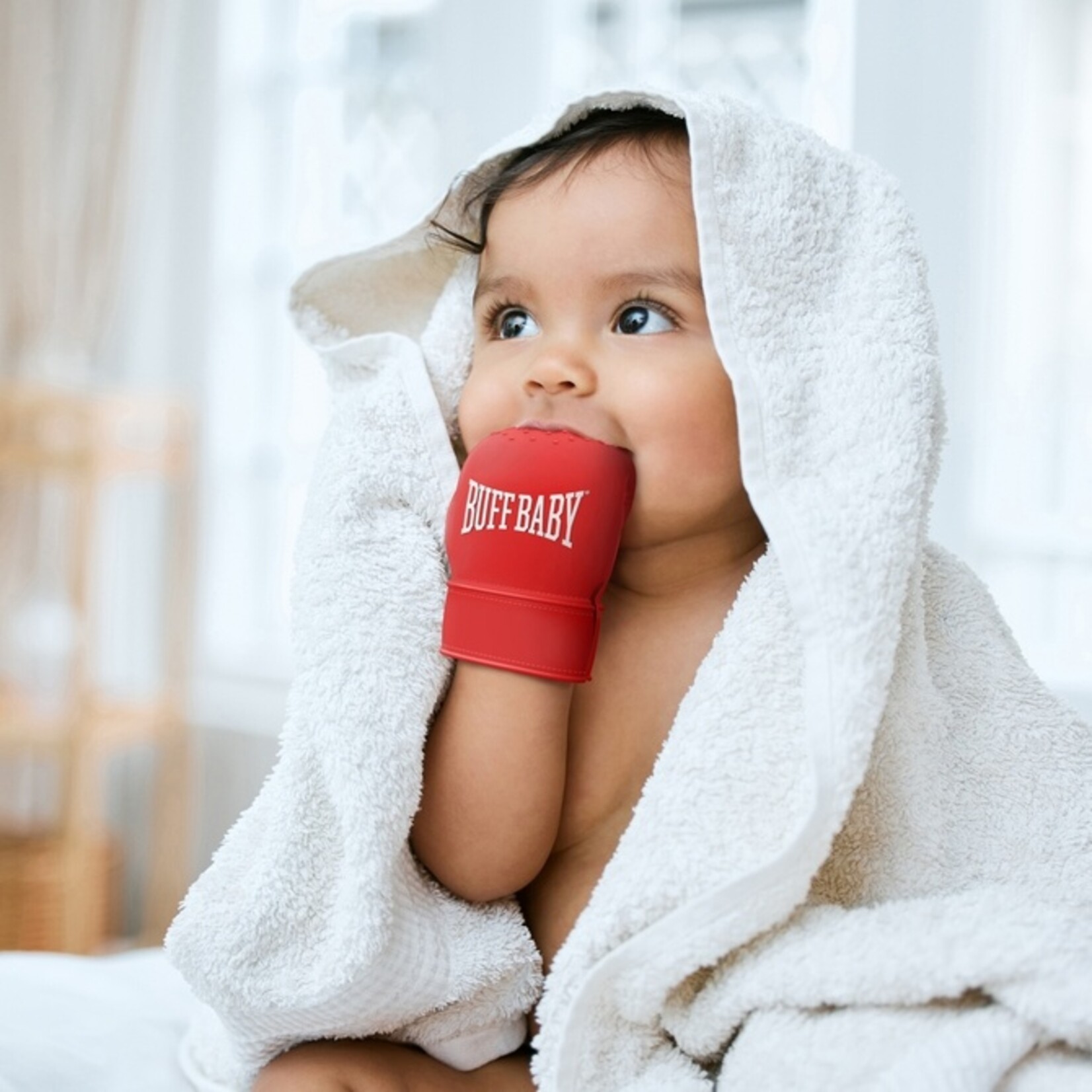 Fred & Friends Buff Baby Boxing Glove Teether