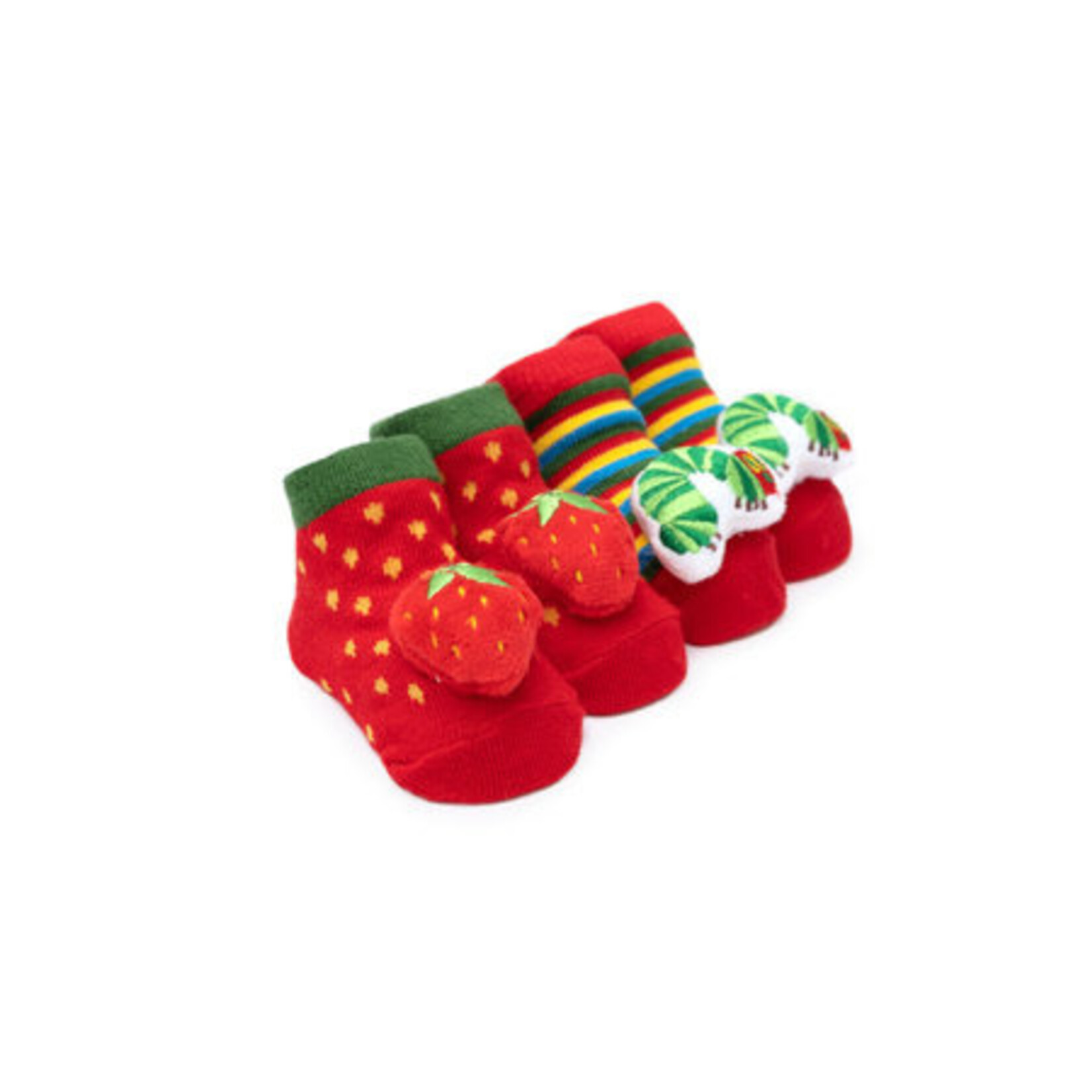 Penguin Random House Very Hungry Caterpillar Baby Rattle Socks