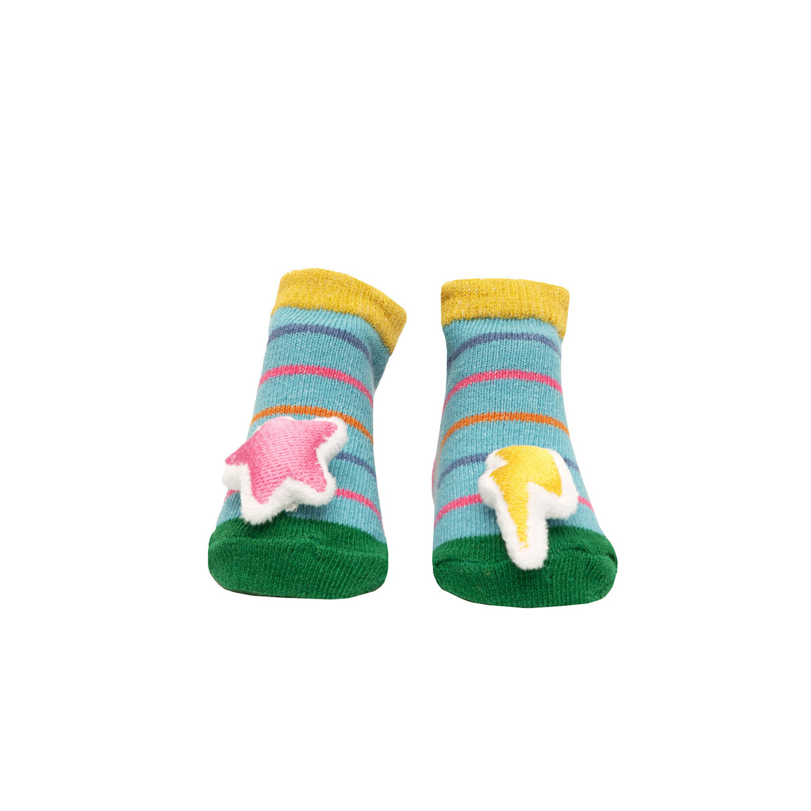 Grover Monster End Baby Rattle Socks