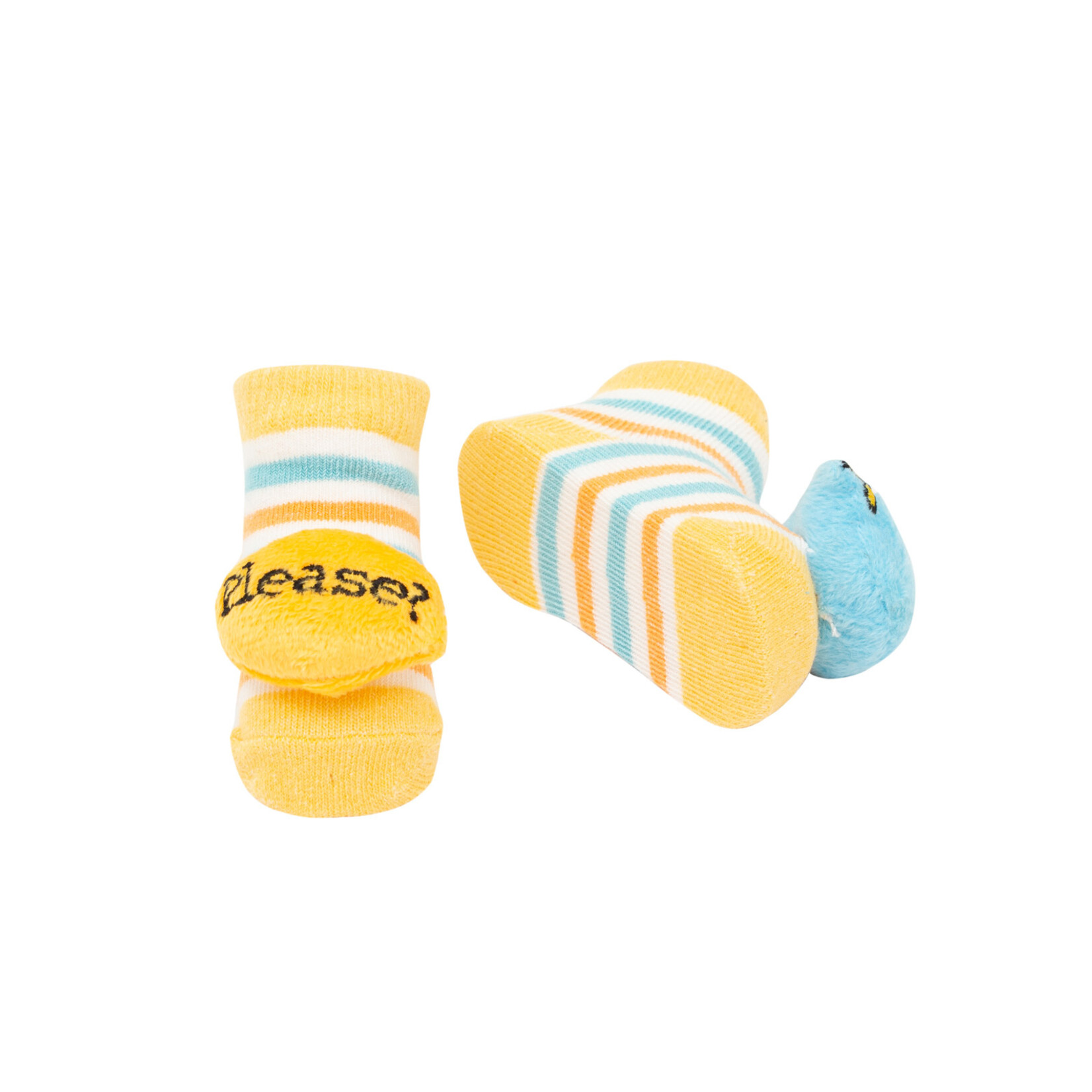 Mo Willems Baby Rattle Socks