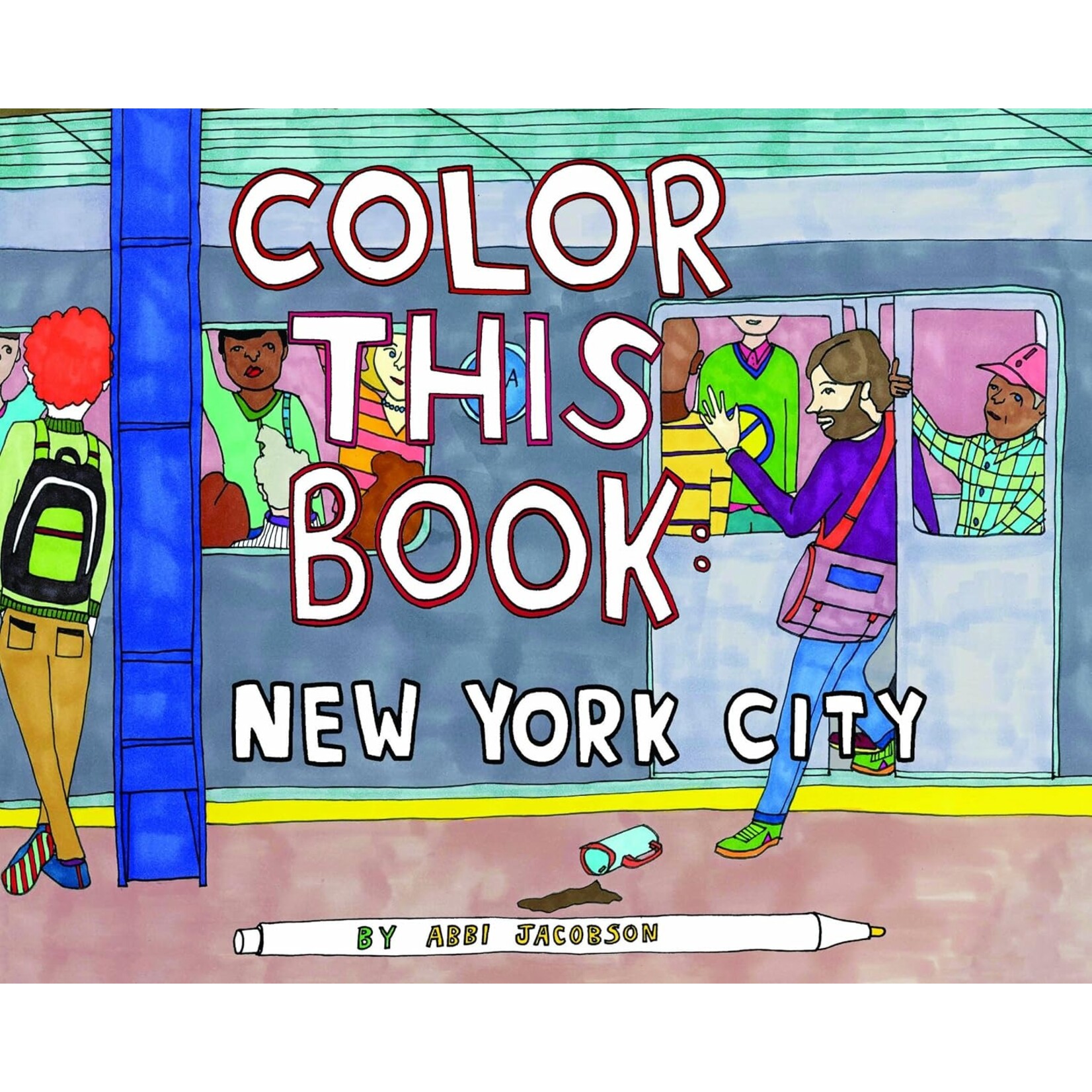 Chronicle Books Color This Book: New York City