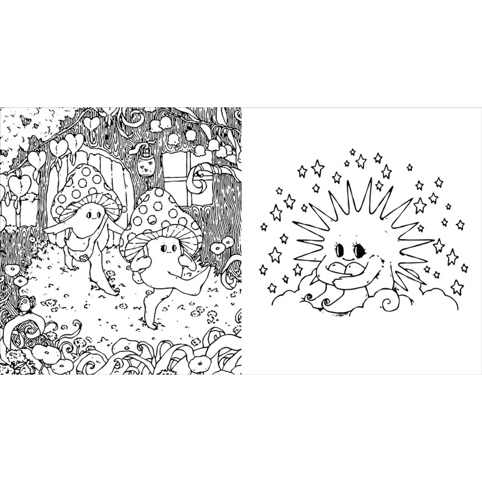 Autumnalwood Enchanted Creatures a coloring book