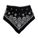 Bandana Bib in Asphalt