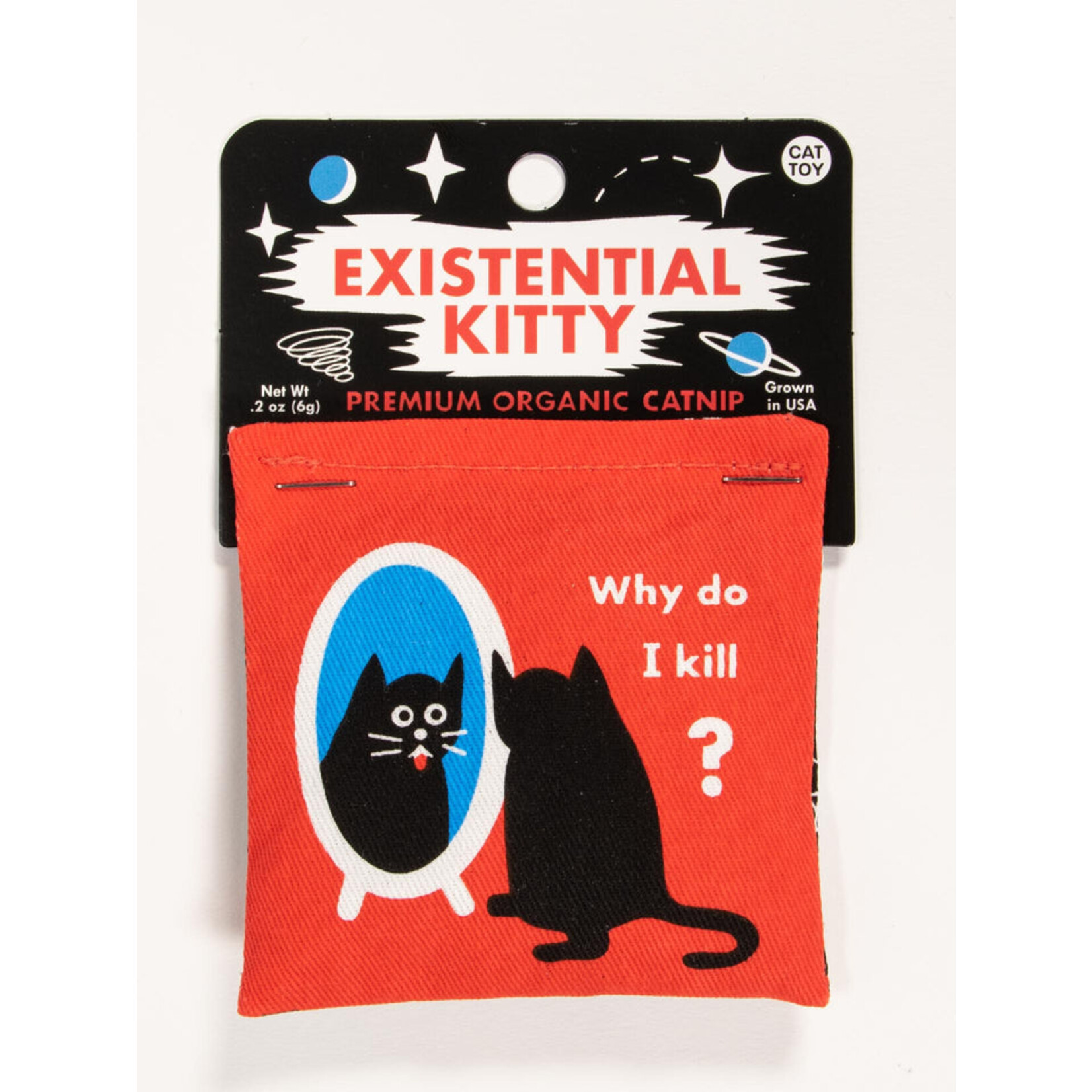 Blue Q Existential Kitty Cat Nip Toy