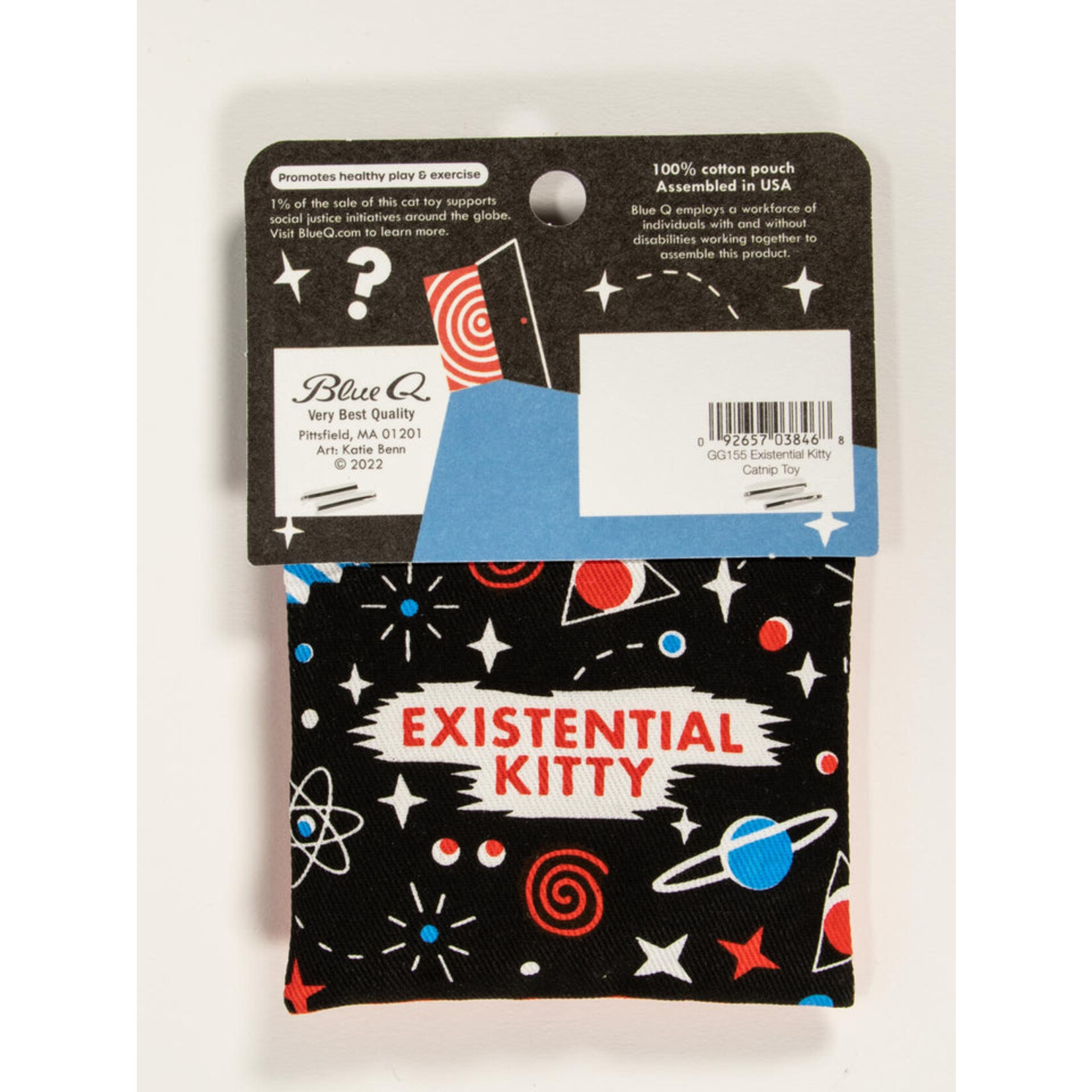 Blue Q Existential Kitty Cat Nip Toy
