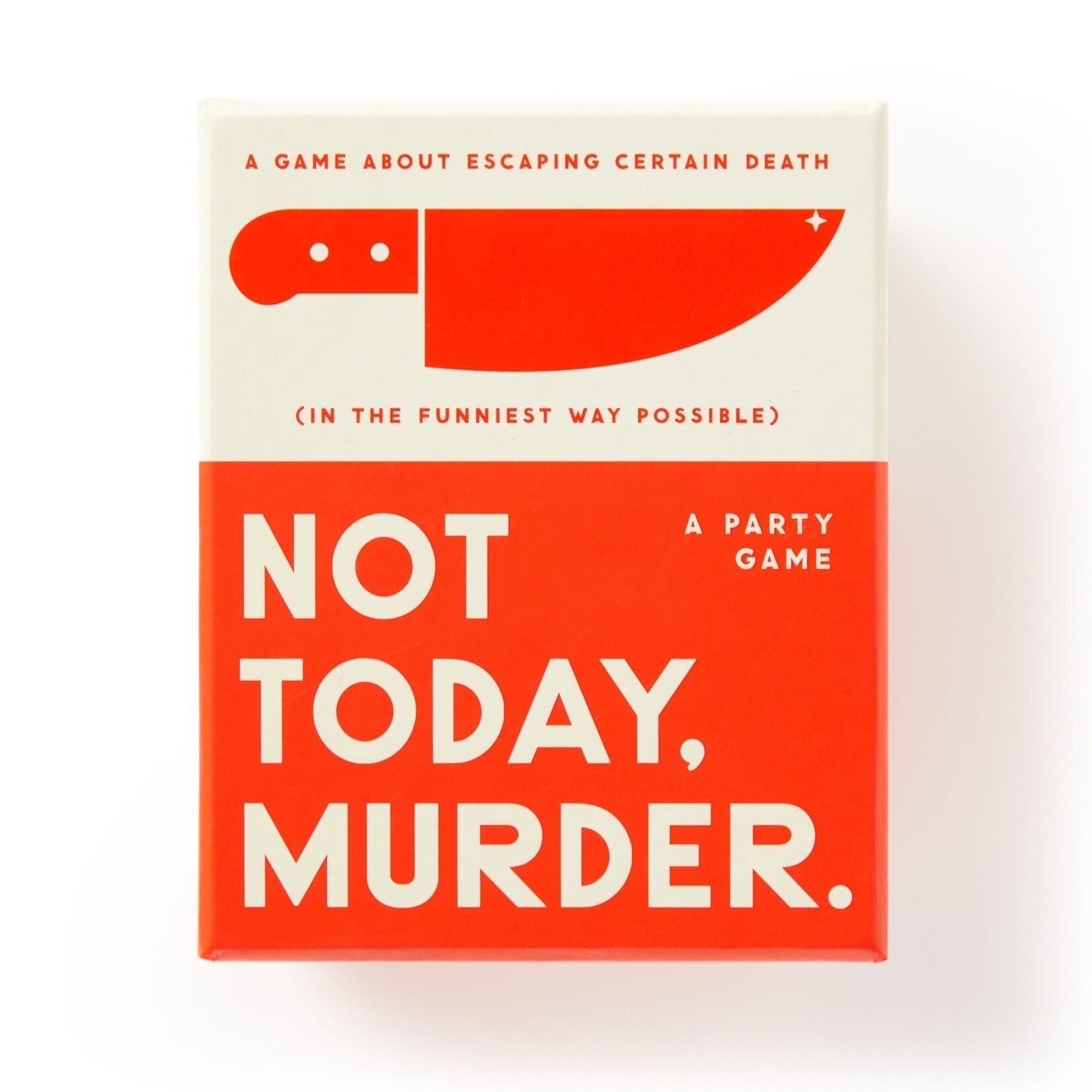 Chronicle Books Not Today, Murder Game