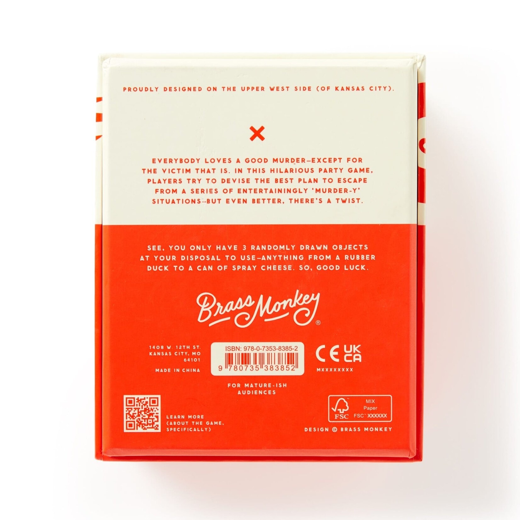 Chronicle Books Not Today, Murder Game