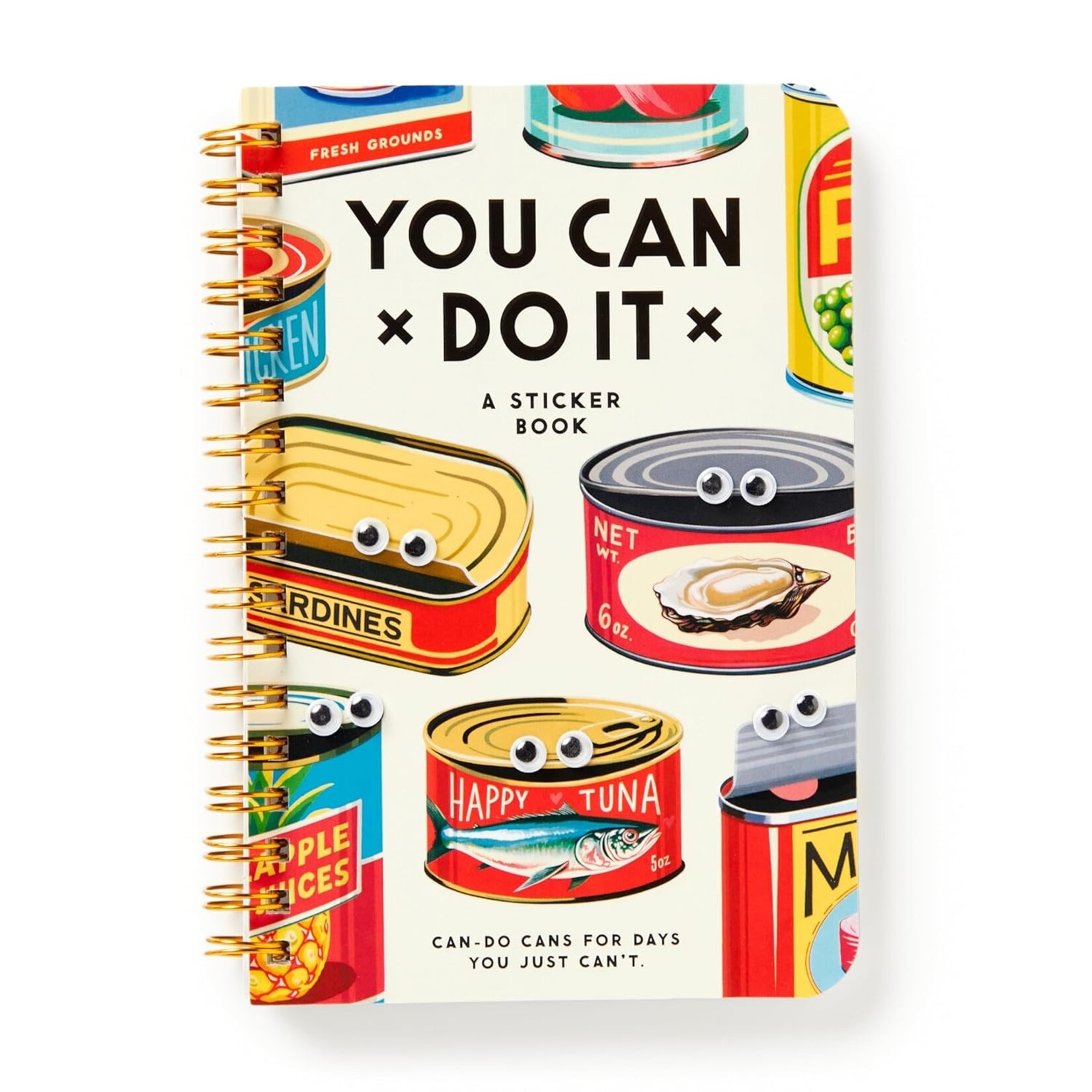 You Can Do It Googly Sticker Book