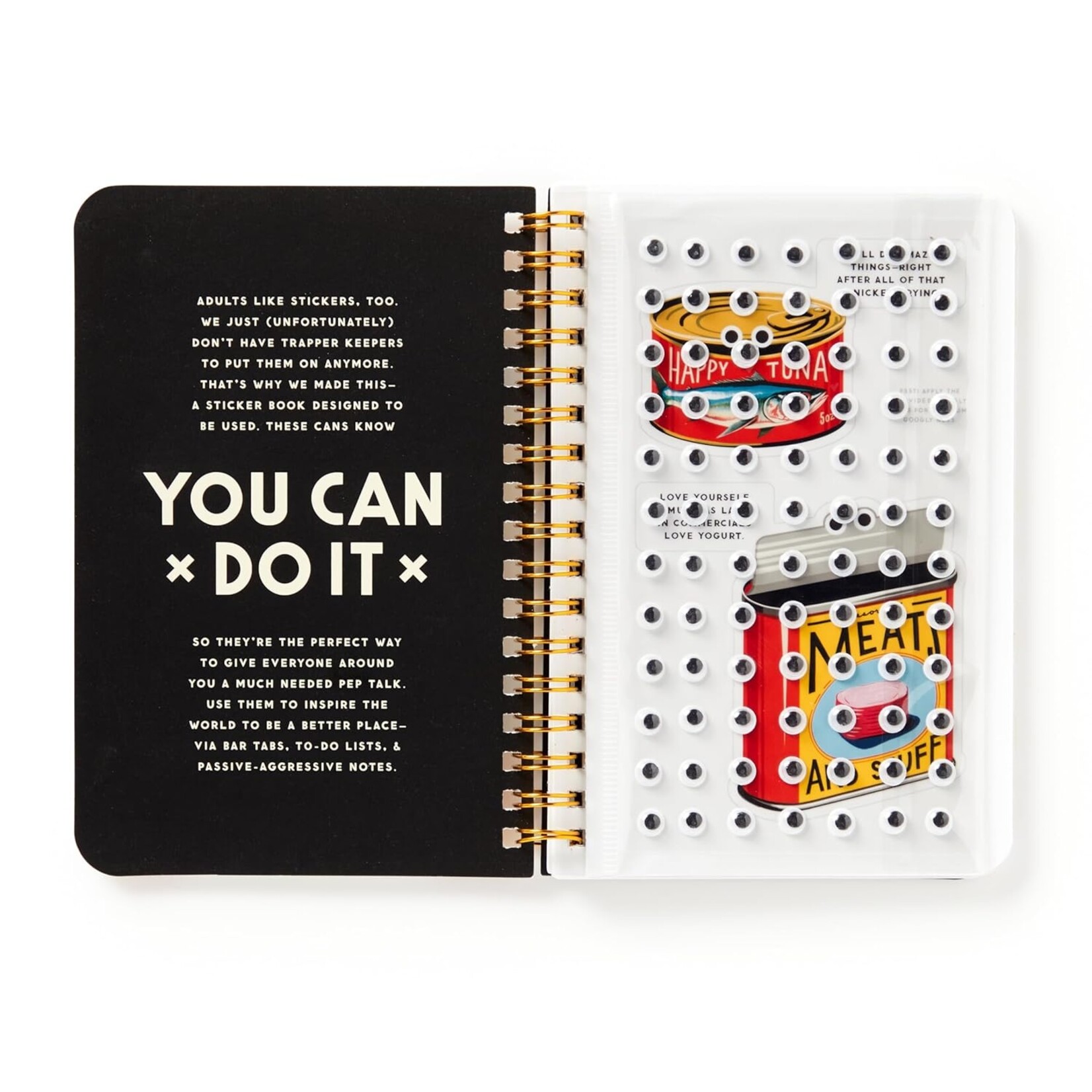 You Can Do It Googly Sticker Book