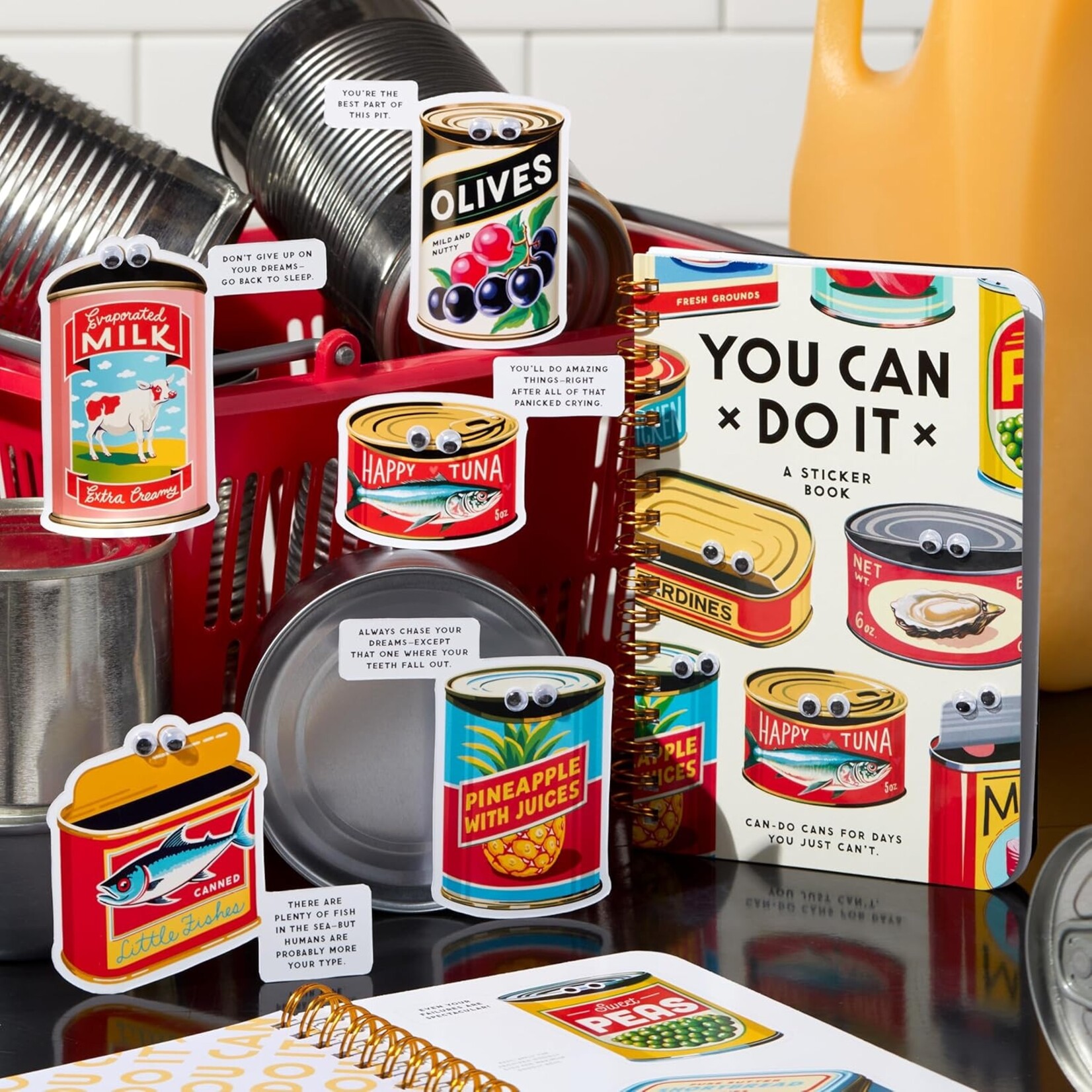 Chronicle Books You Can Do It Googly Sticker Book