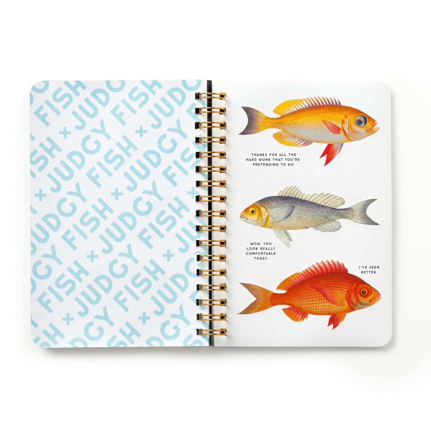 Chronicle Books Judgy Fish Sticker Book