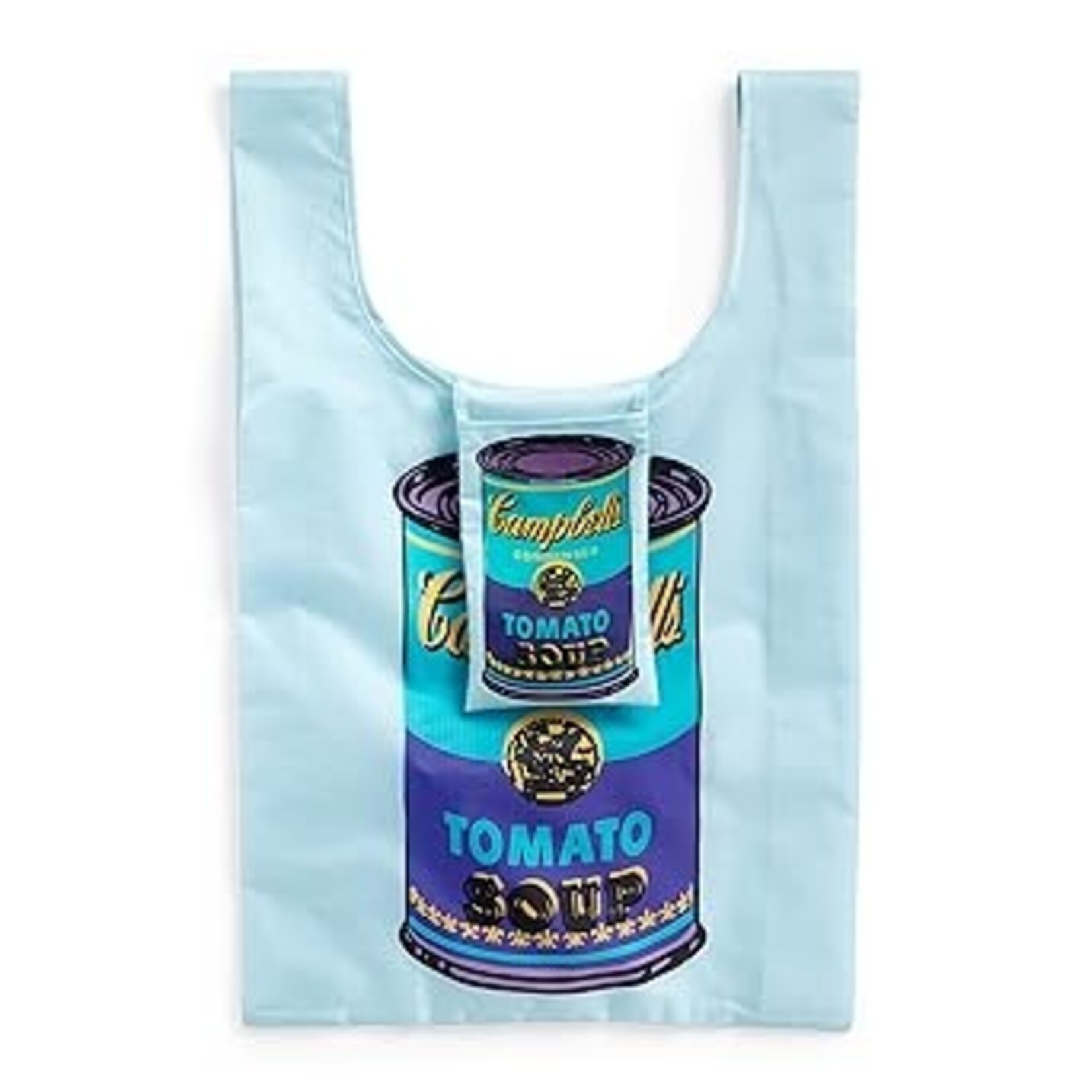 Chronicle Books Andy Warhol Soup Can Packable Nylon Tote Bag