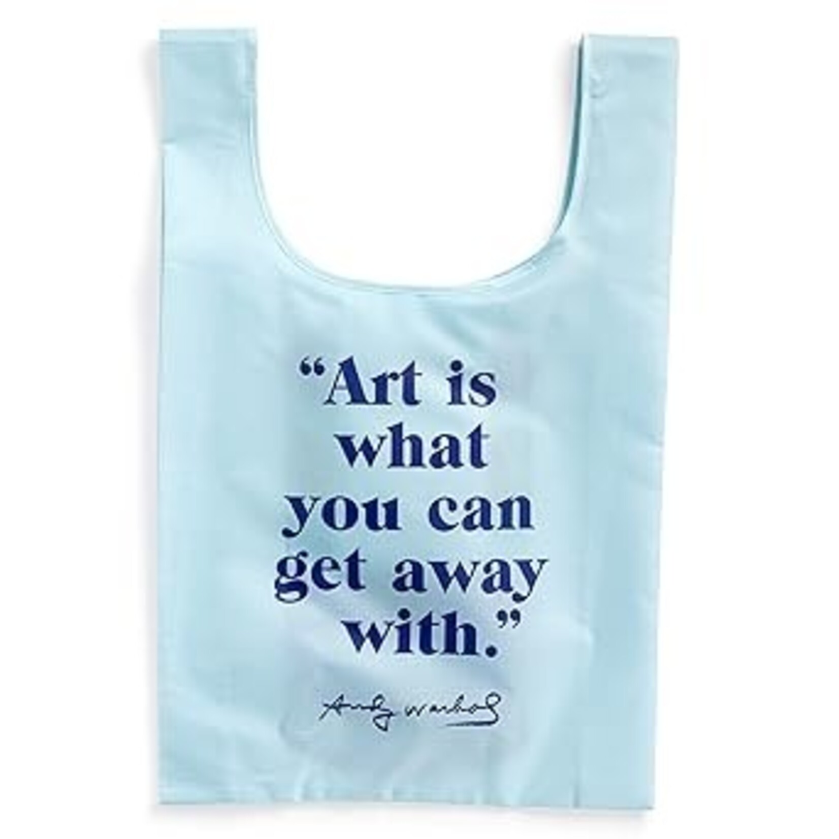 Chronicle Books Andy Warhol Soup Can Packable Nylon Tote Bag