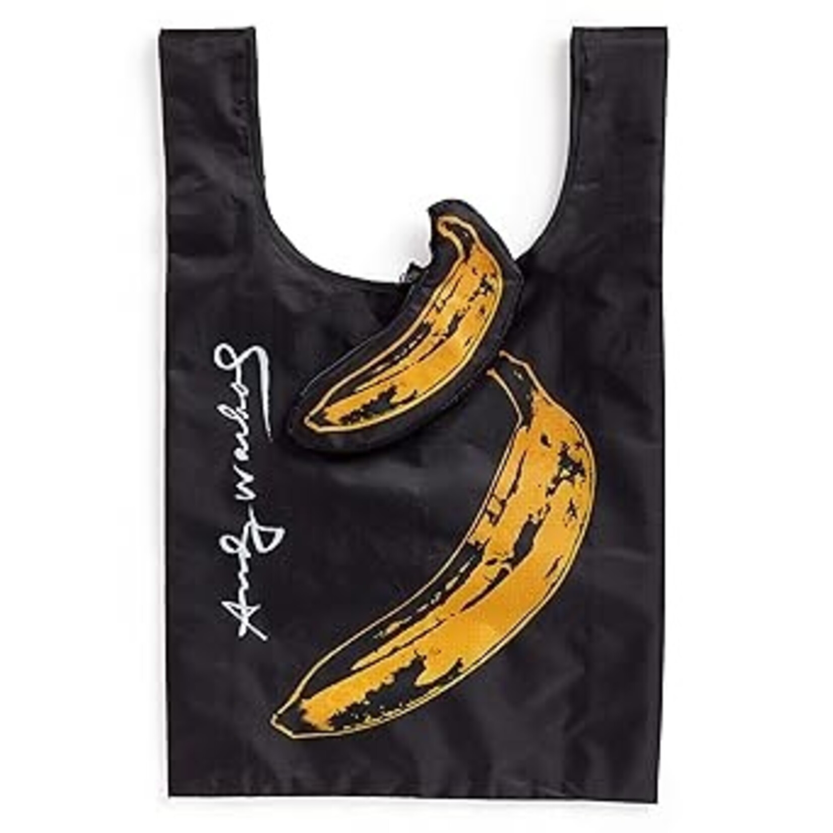 Andy Warhol Banana Packable Nylon Tote Bag
