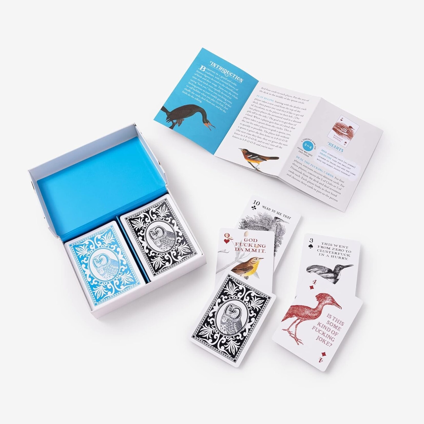 Penguin Random House Effin Birds Playing Cards