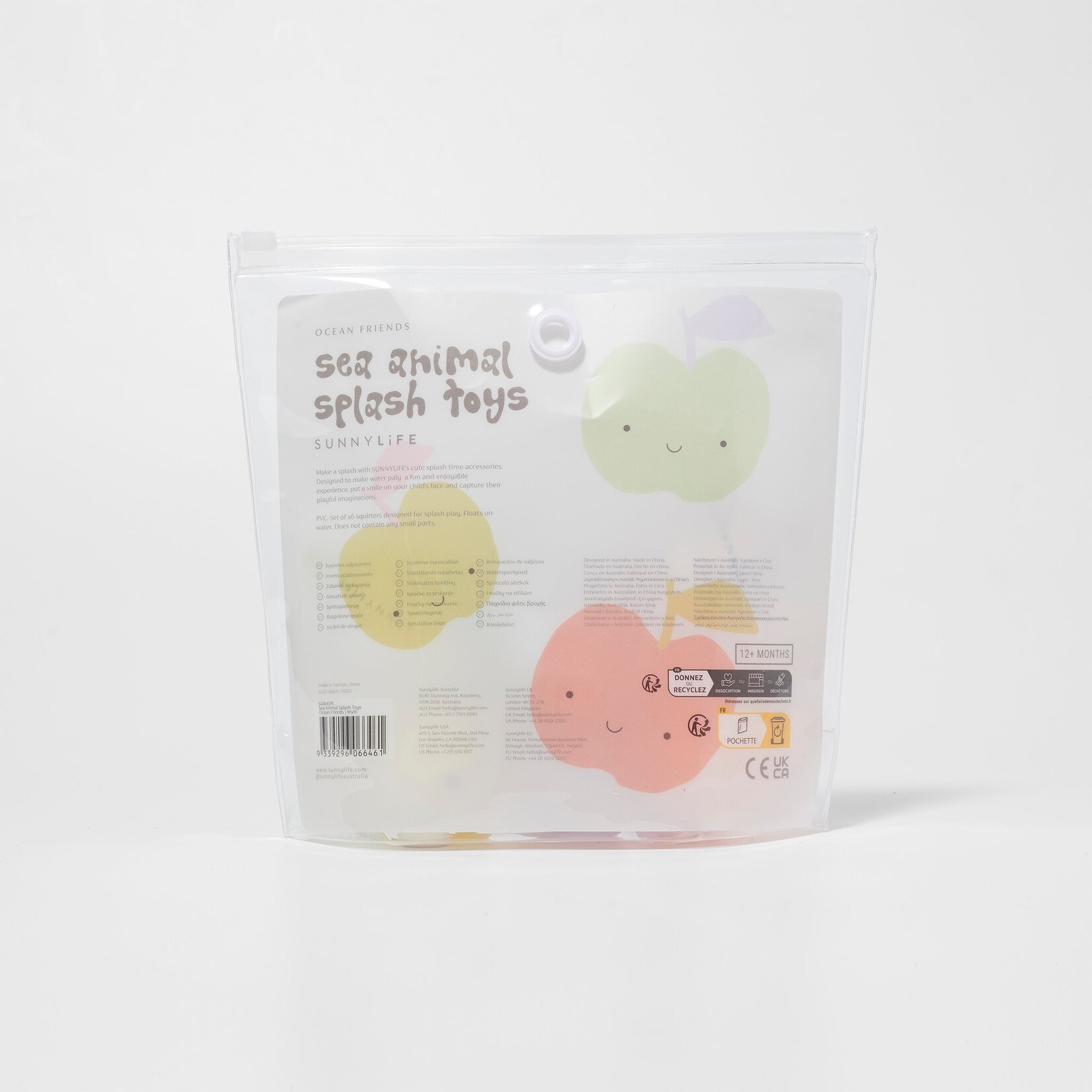 Sea Animal Splash Toys
