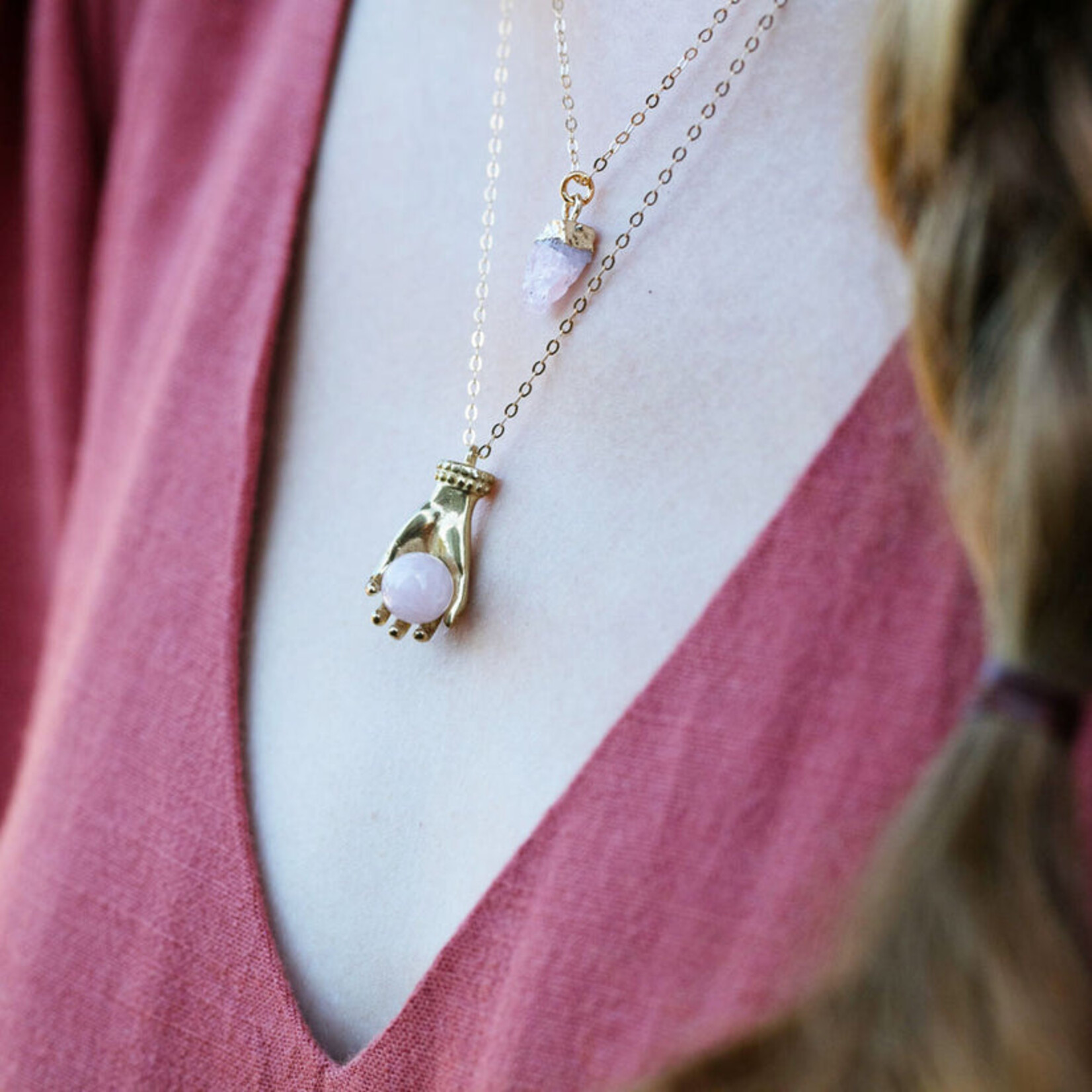 A Mano Fortune Teller Necklace