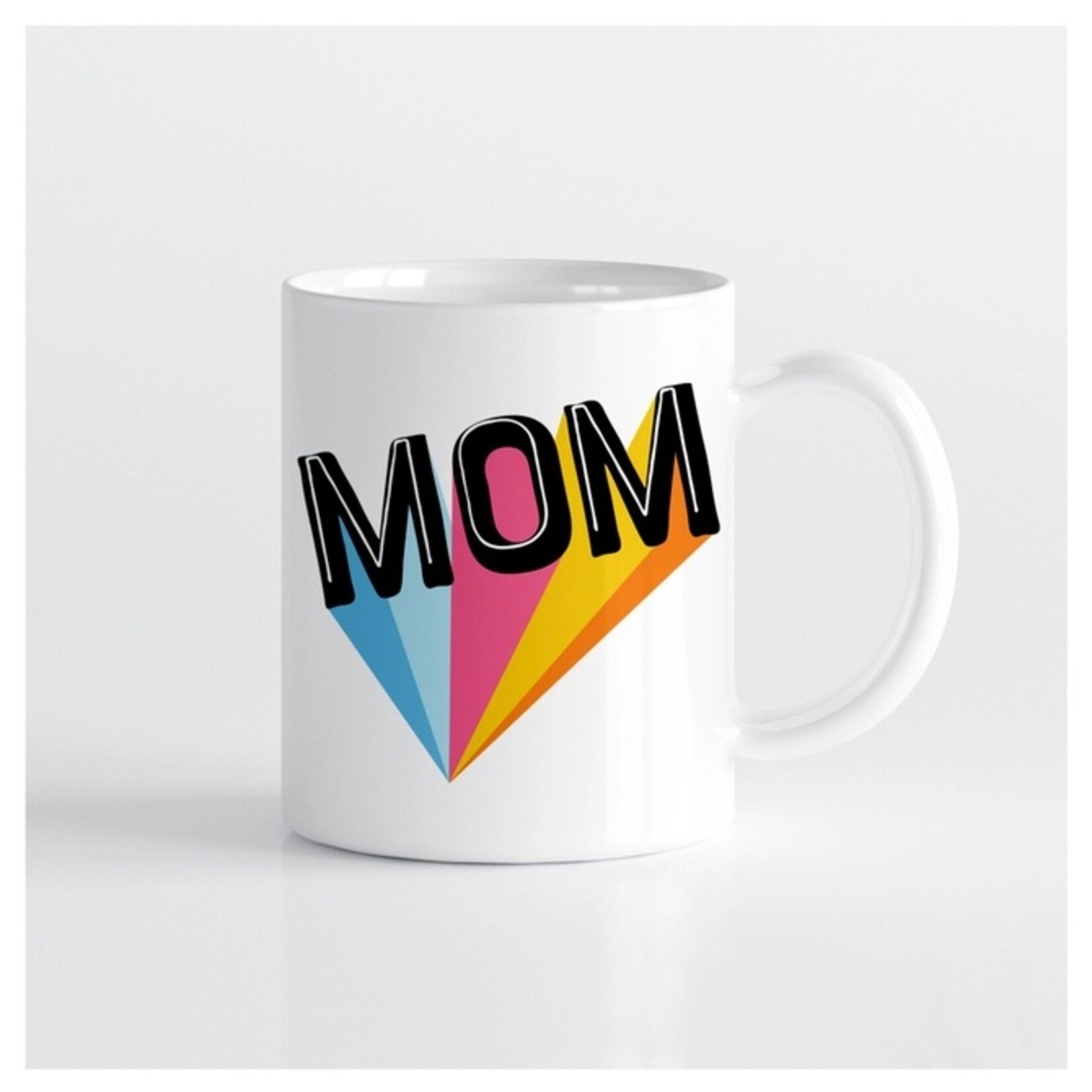 Rock Scissor Paper Pop Art Mom Mug