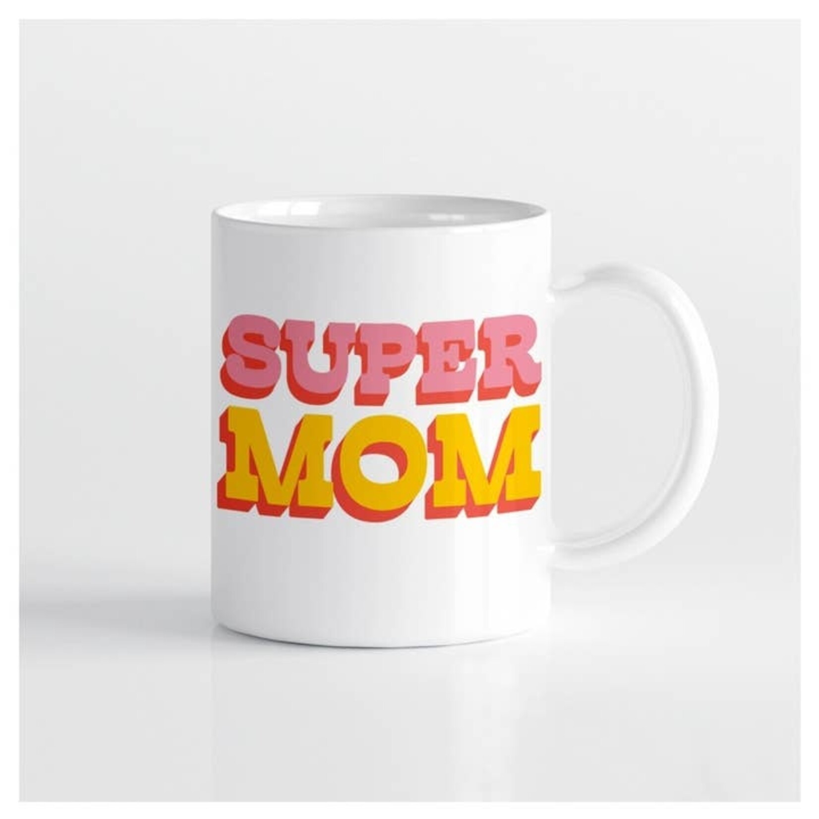 Rock Scissor Paper Super Mom Mug