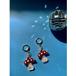 Mini Mushrooms Earrings