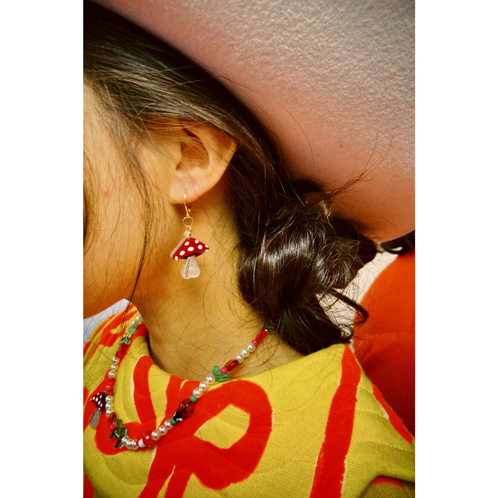 Mini Mushrooms Earrings