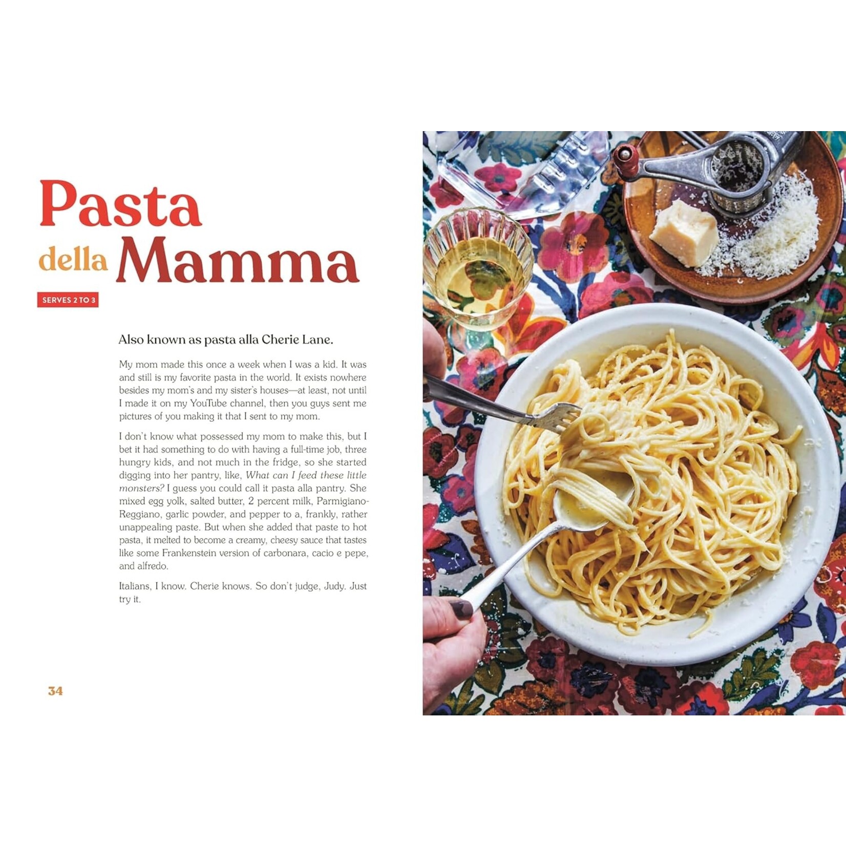 Your Pasta Sucks: A Cookbook