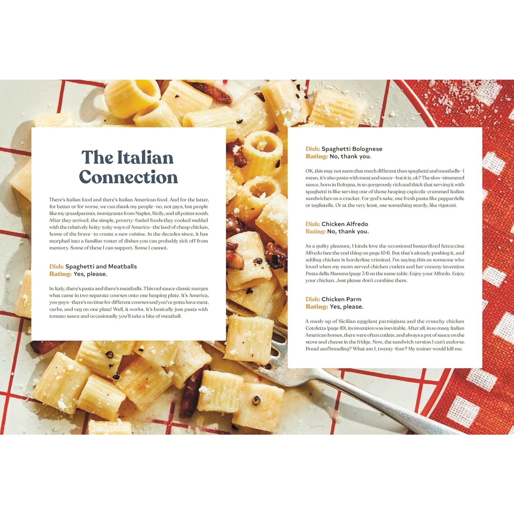 Your Pasta Sucks: A Cookbook
