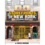 Storefronts of New York: A Coloring Book
