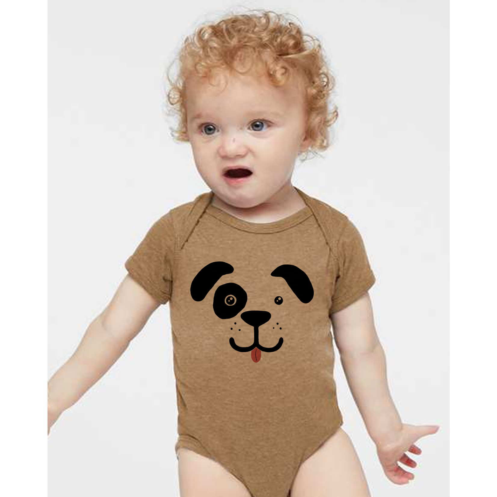 Exit9 Gift Emporium Puppy Face Onesie