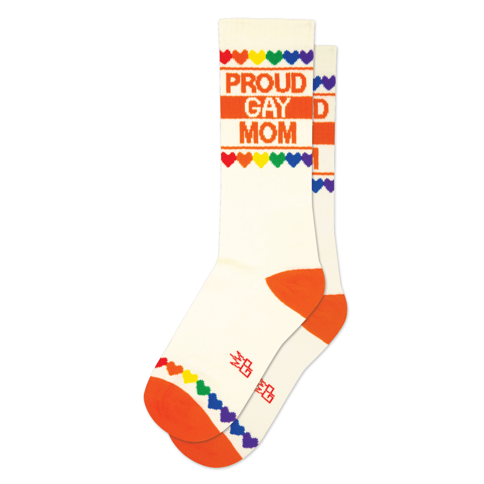 Proud Gay Mom Gym Crew Socks