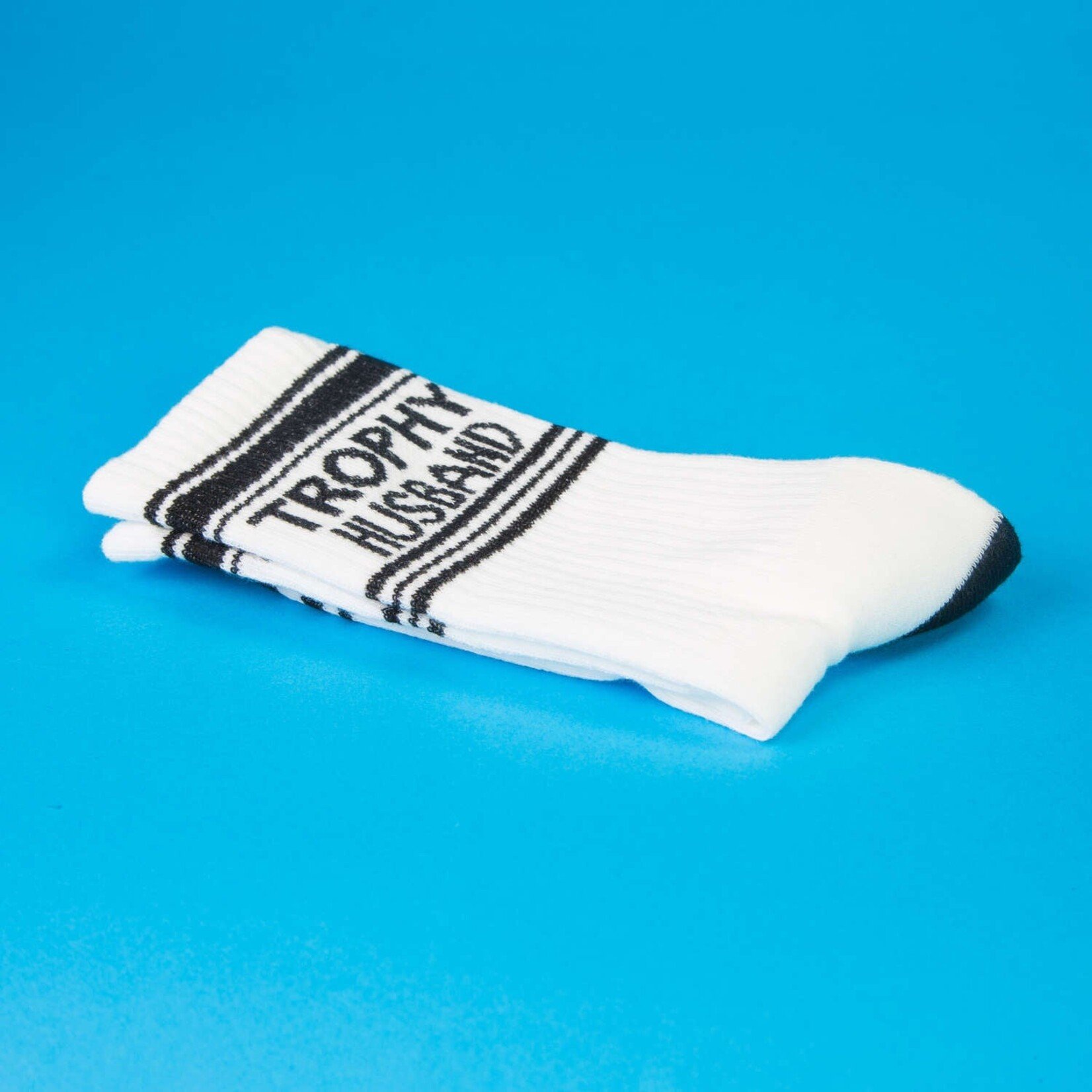 gumball poodle Trophy Husband Gym Crew Socks