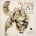 Simon and Schuster Artful Cats Wall Calendar 2027