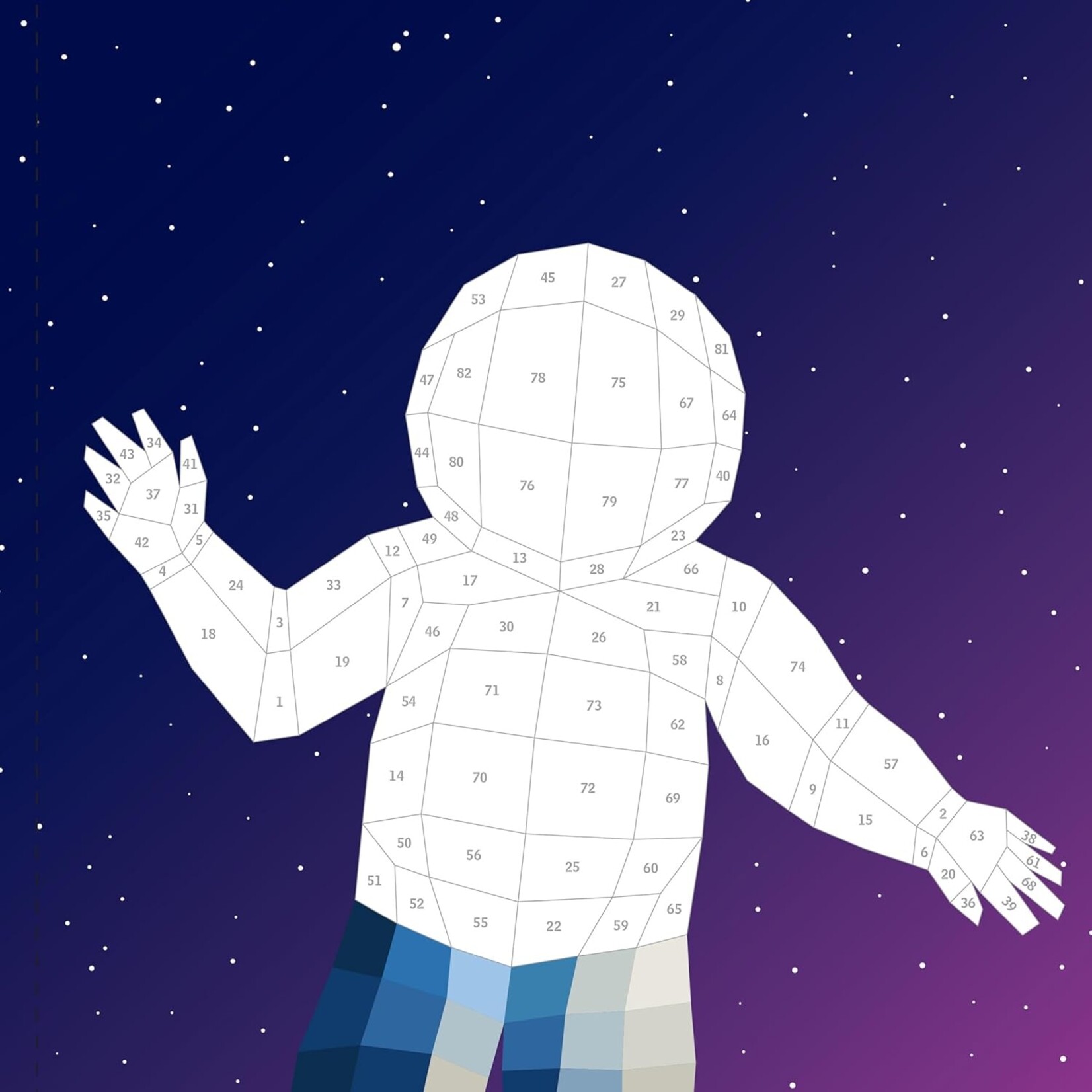 Hachette Paint by Sticker Kids: Outer Space