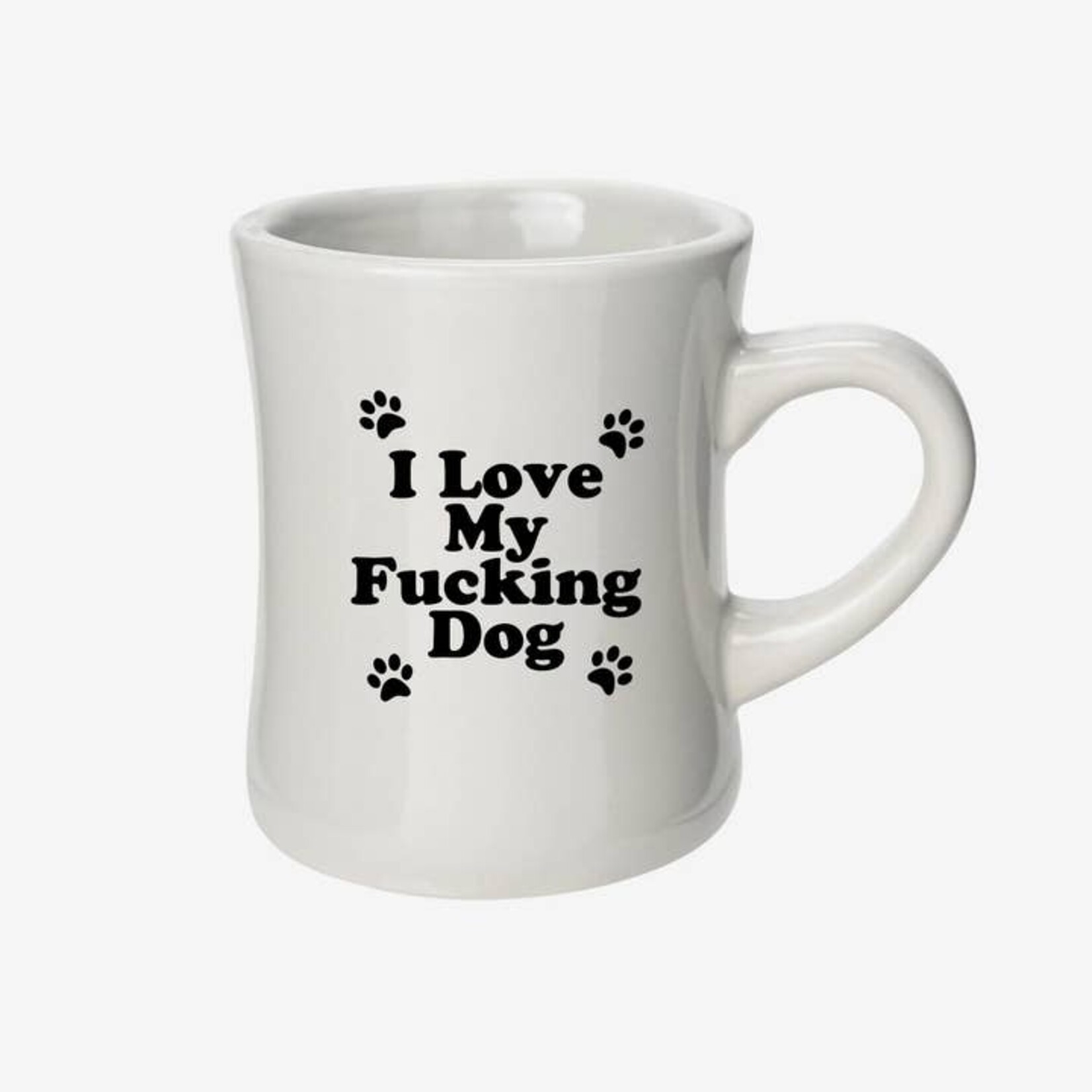 BobbyK I Love My Fucking Dog Diner Mug