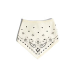 Bandana Bib in Egg Cream