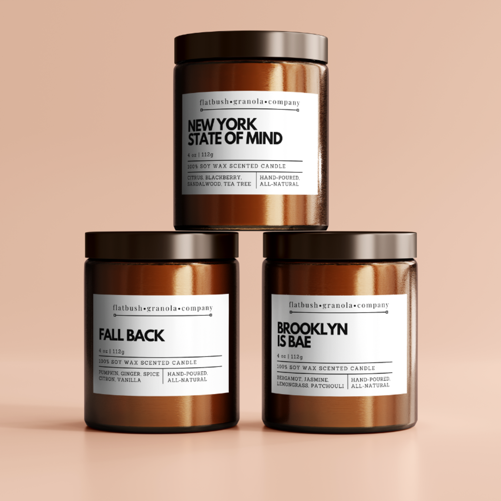 Flatbush Granola Co 4oz Candles