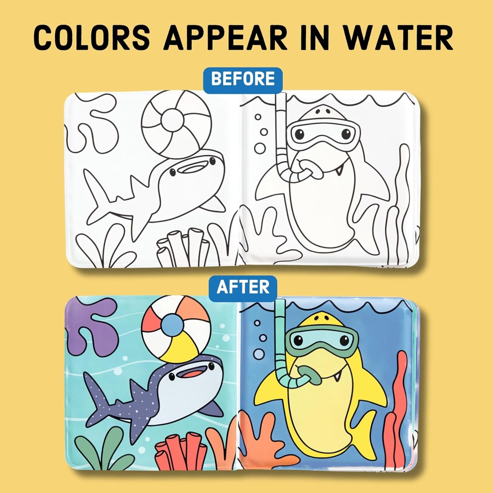 Shark Splash! Bath Book